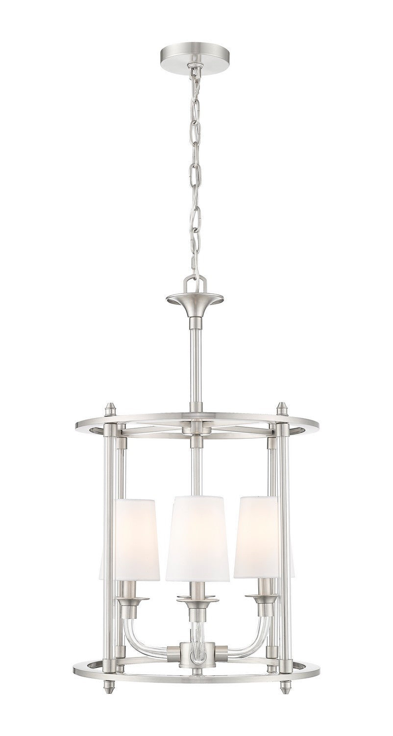 Z-Lite - 1950-4C-BN - Four Light Chandelier - Katerina - Brushed Nickel
