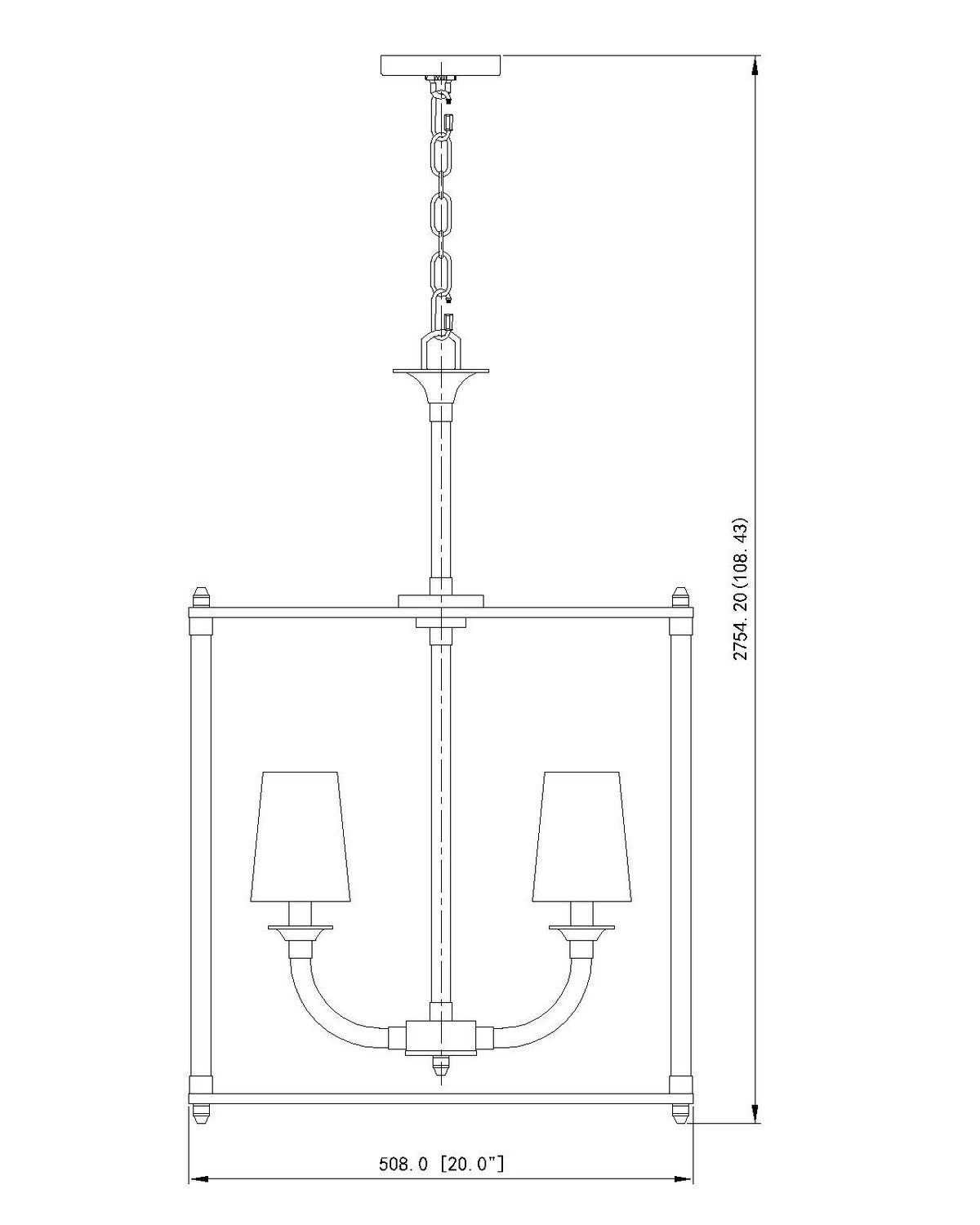 Z-Lite - 1950-5C-BN - Five Light Chandelier - Katerina - Brushed Nickel