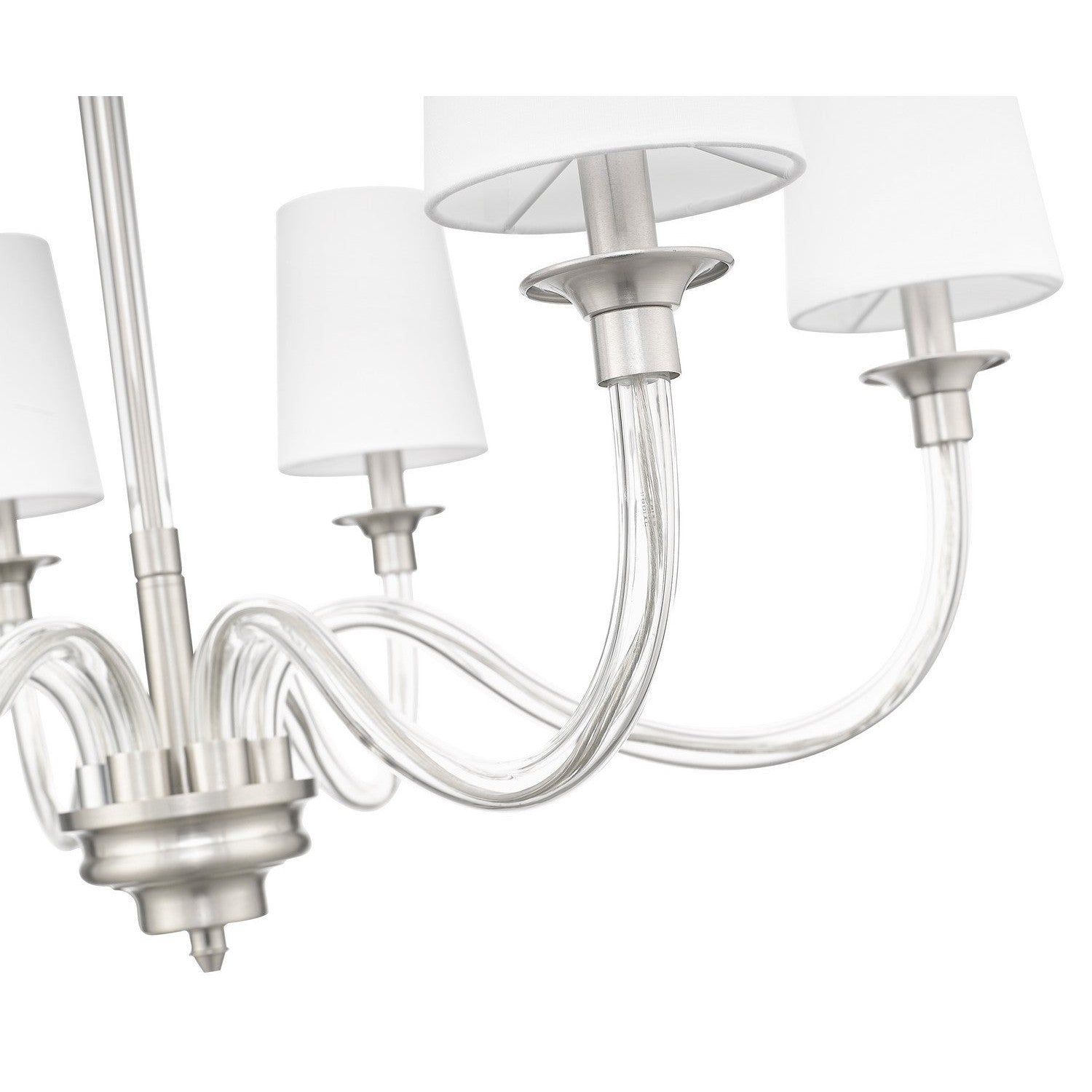 Z-Lite - 1950-6BN - Six Light Chandelier - Katerina - Brushed Nickel
