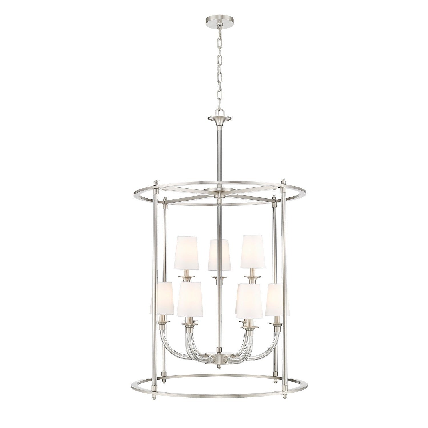 Z-Lite - 1950-9C-BN - Nine Light Chandelier - Katerina - Brushed Nickel