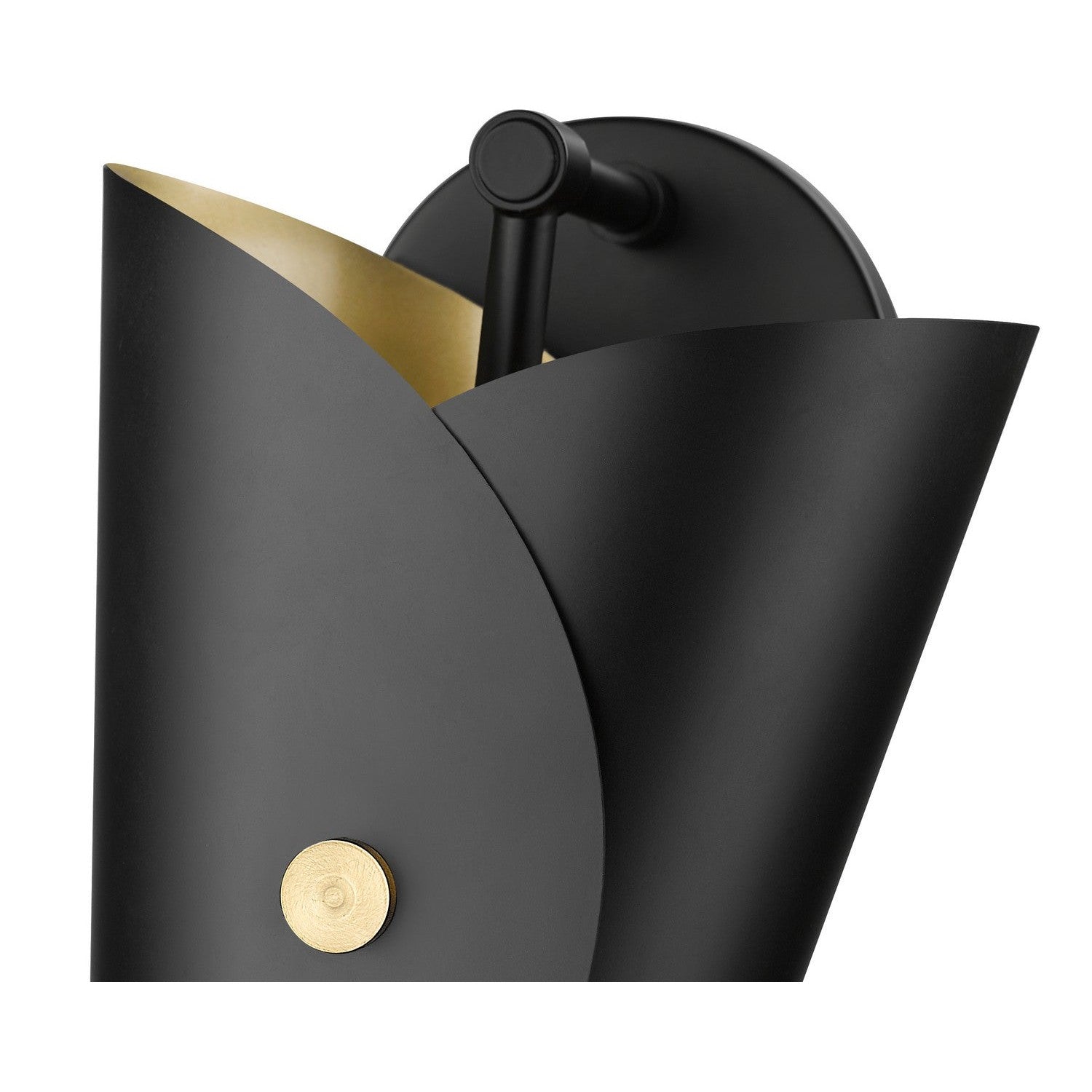 Z-Lite - 1951-1S-MB - One Light Wall Sconce - Salone - Matte Black