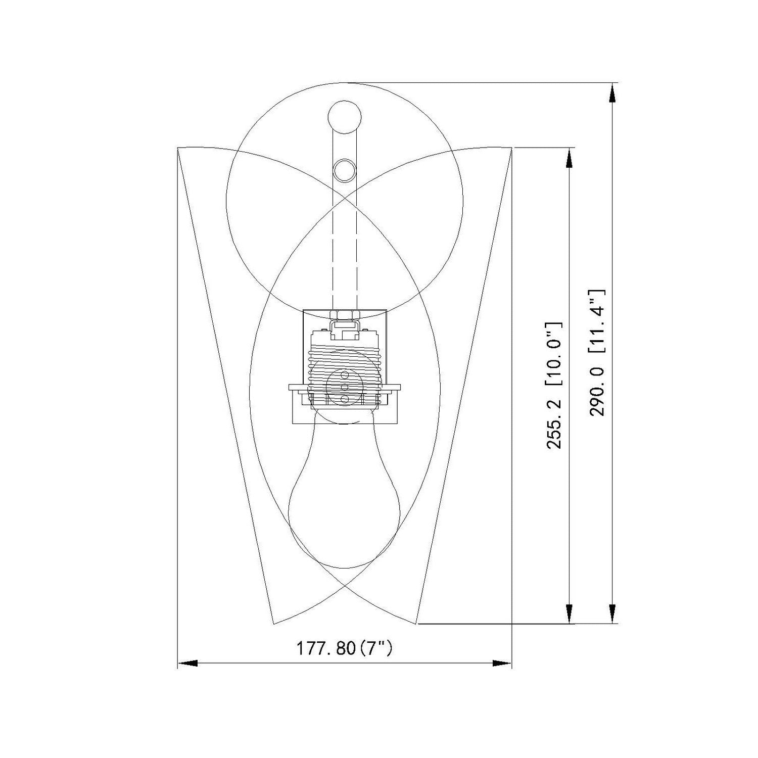 Z-Lite - 1951-1S-MW - One Light Wall Sconce - Salone - Matte White
