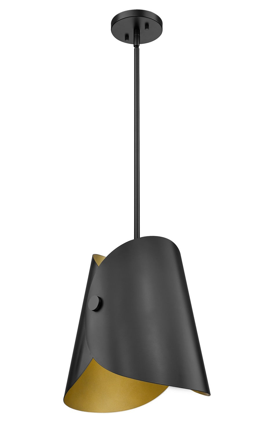 Z-Lite - 1951P11-MB - One Light Pendant - Salone - Matte Black