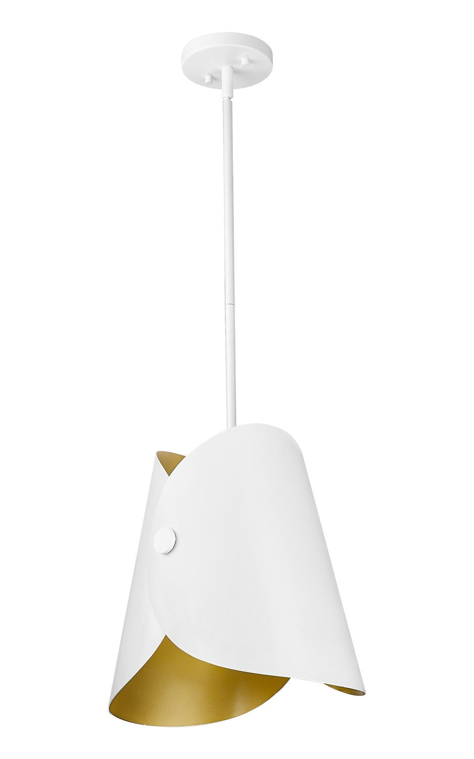 Z-Lite - 1951P11-MW - One Light Pendant - Salone - Matte White