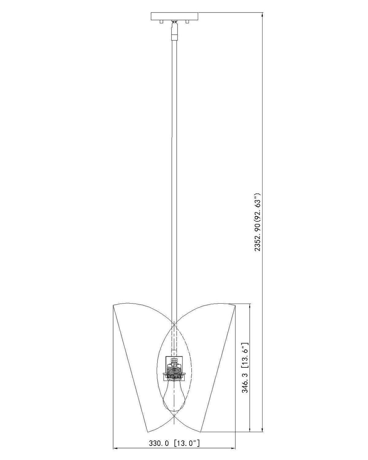 Z-Lite - 1951P11-MW - One Light Pendant - Salone - Matte White