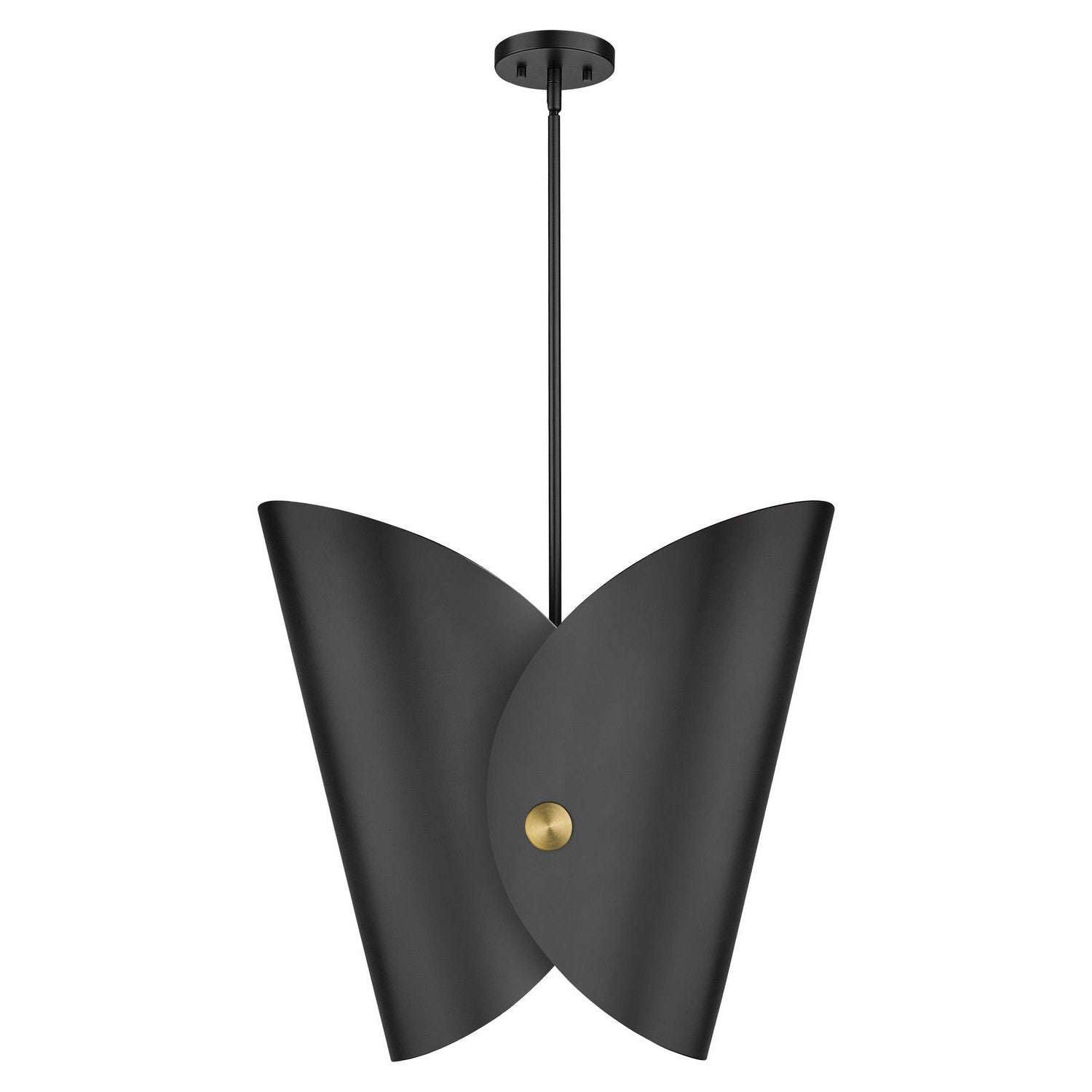 Z-Lite - 1951P18-MB - One Light Pendant - Salone - Matte Black