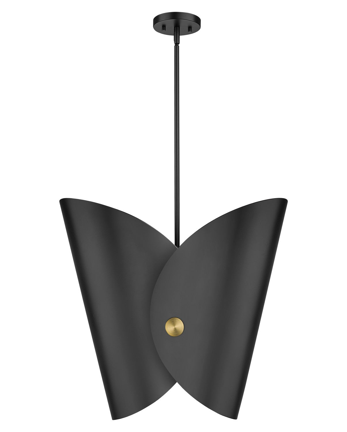 Z-Lite - 1951P18-MB - One Light Pendant - Salone - Matte Black