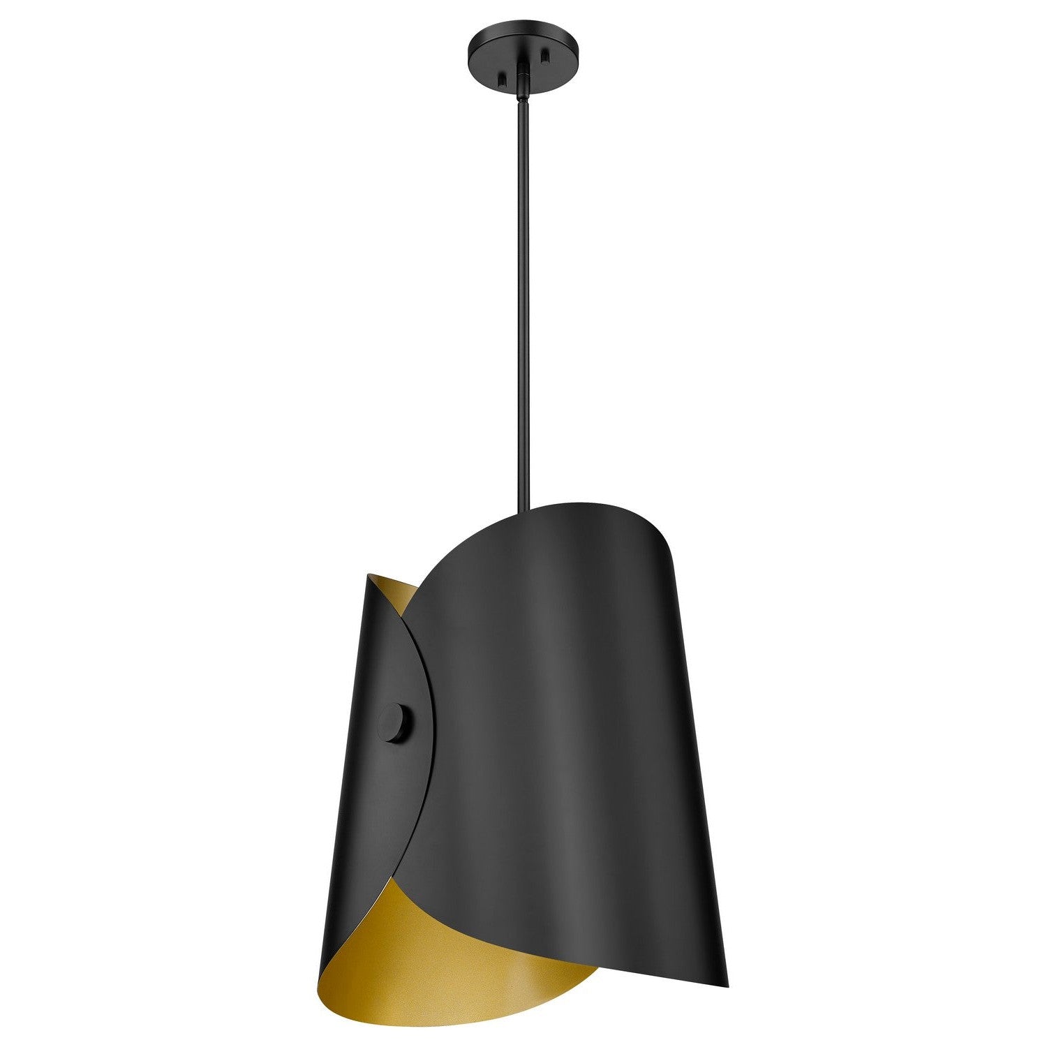 Z-Lite - 1951P18-MB - One Light Pendant - Salone - Matte Black