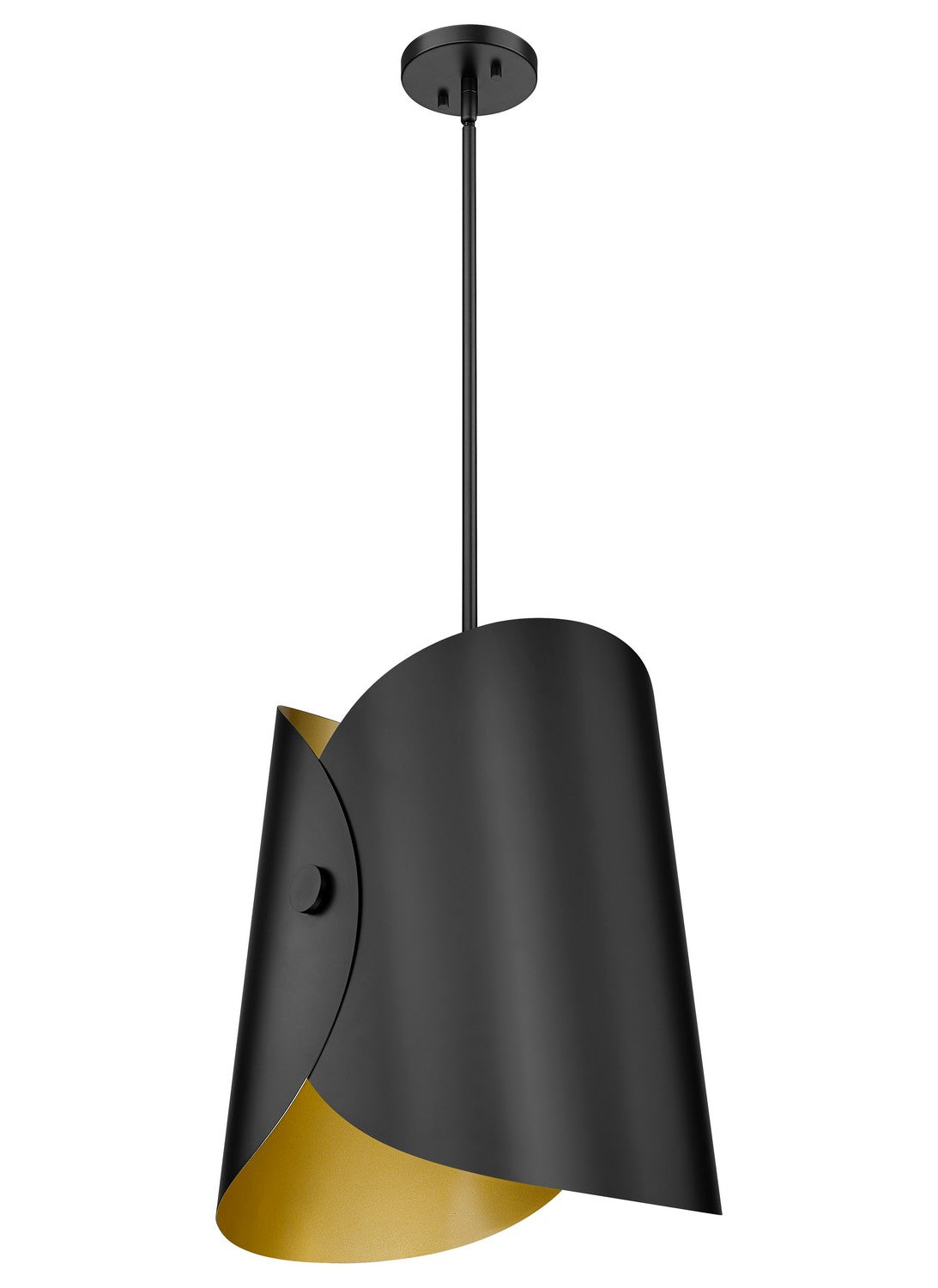 Z-Lite - 1951P18-MB - One Light Pendant - Salone - Matte Black