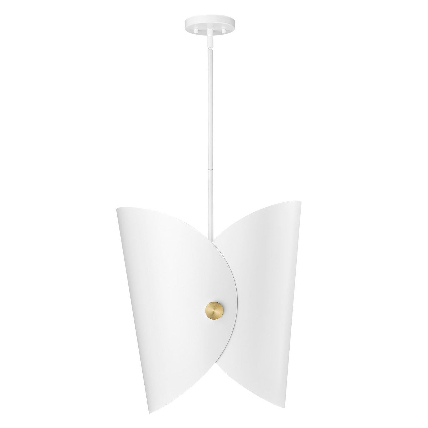 Z-Lite - 1951P18-MW - One Light Pendant - Salone - Matte White