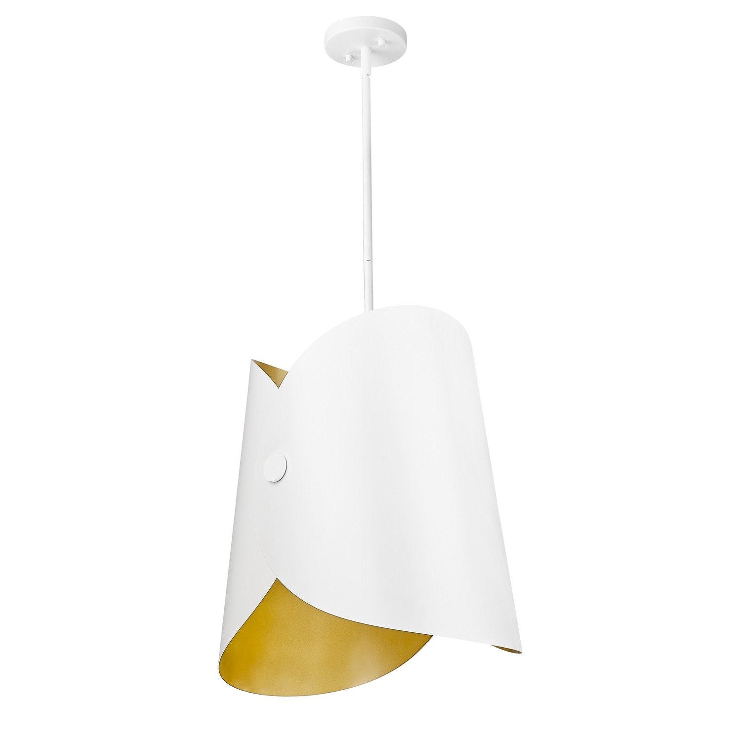 Z-Lite - 1951P18-MW - One Light Pendant - Salone - Matte White