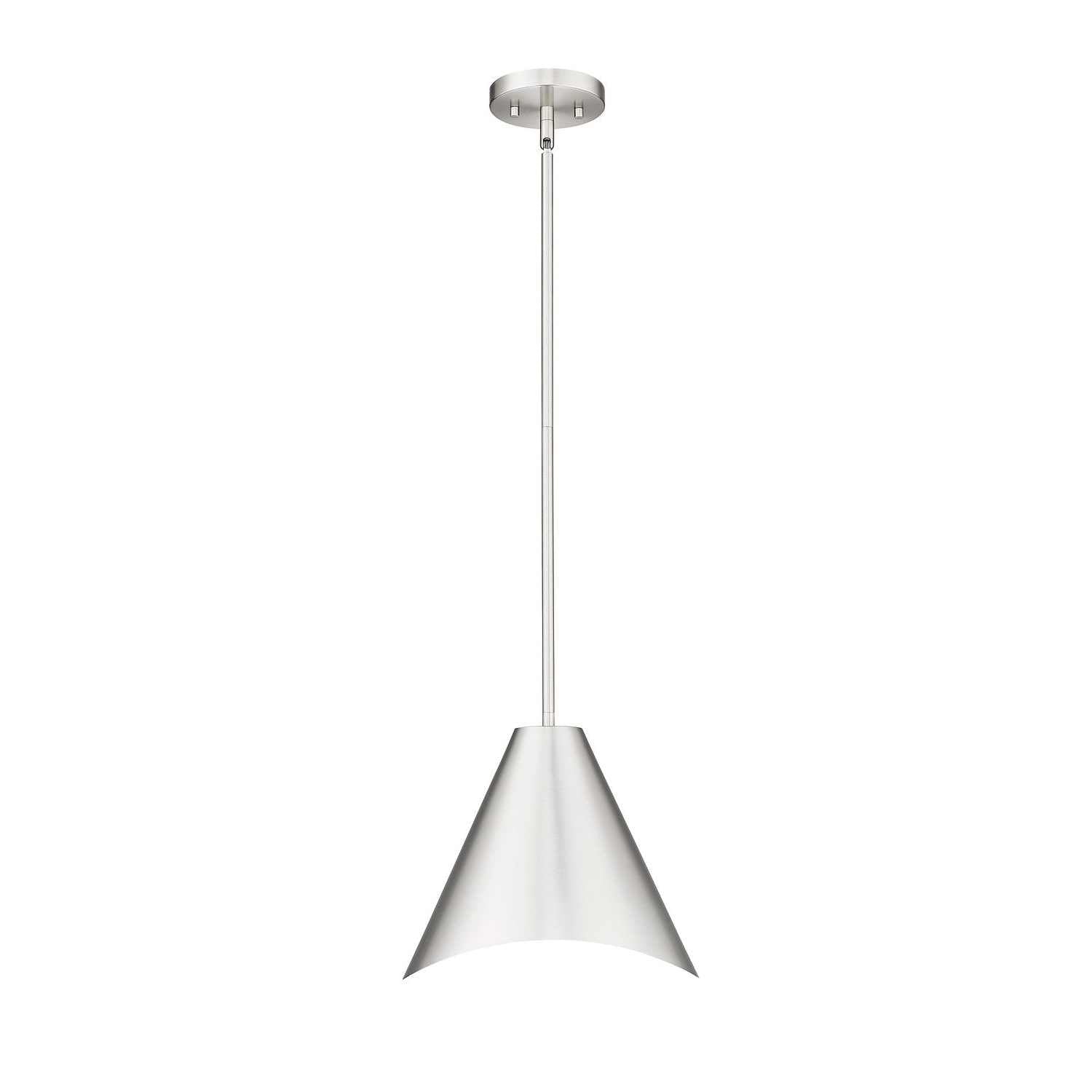 Z-Lite - 1952P12-BN - One Light Pendant - Aria - Brushed Nickel