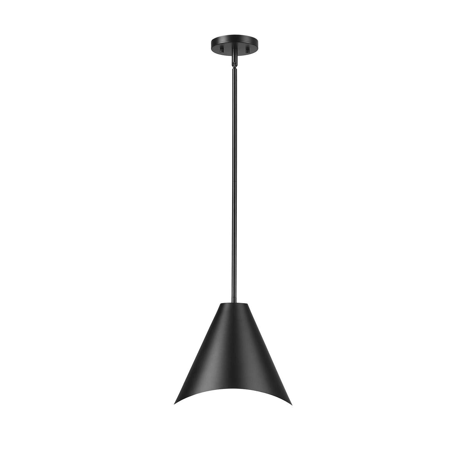 Z-Lite - 1952P12-MB - One Light Pendant - Aria - Matte Black