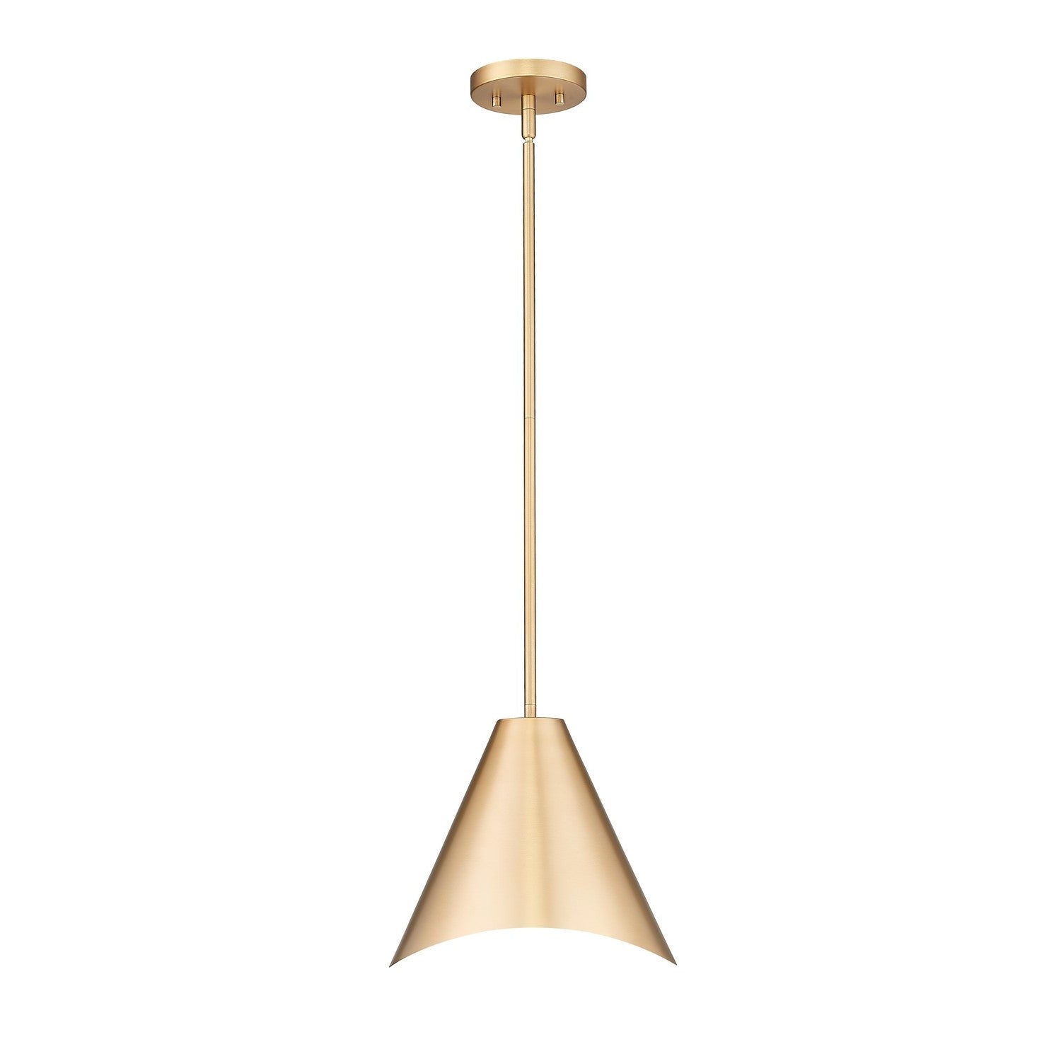 Z-Lite - 1952P12-MGLD - One Light Pendant - Aria - Modern Gold