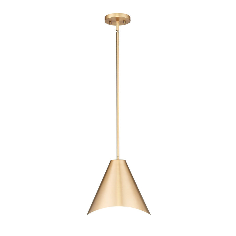 Z-Lite - 1952P12-MGLD - One Light Pendant - Aria - Modern Gold