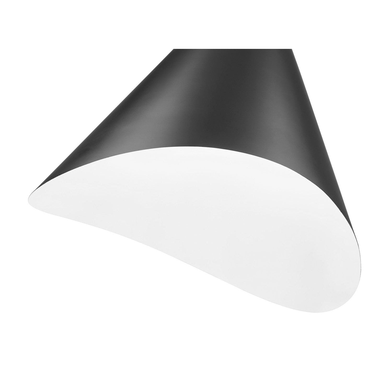 Z-Lite - 1952P18-MB - One Light Pendant - Aria - Matte Black