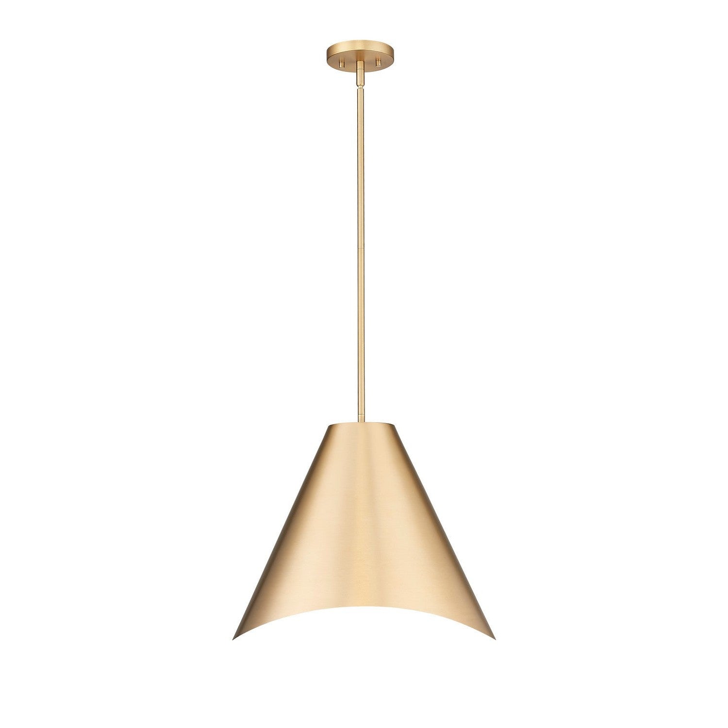 Z-Lite - 1952P18-MGLD - One Light Pendant - Aria - Modern Gold