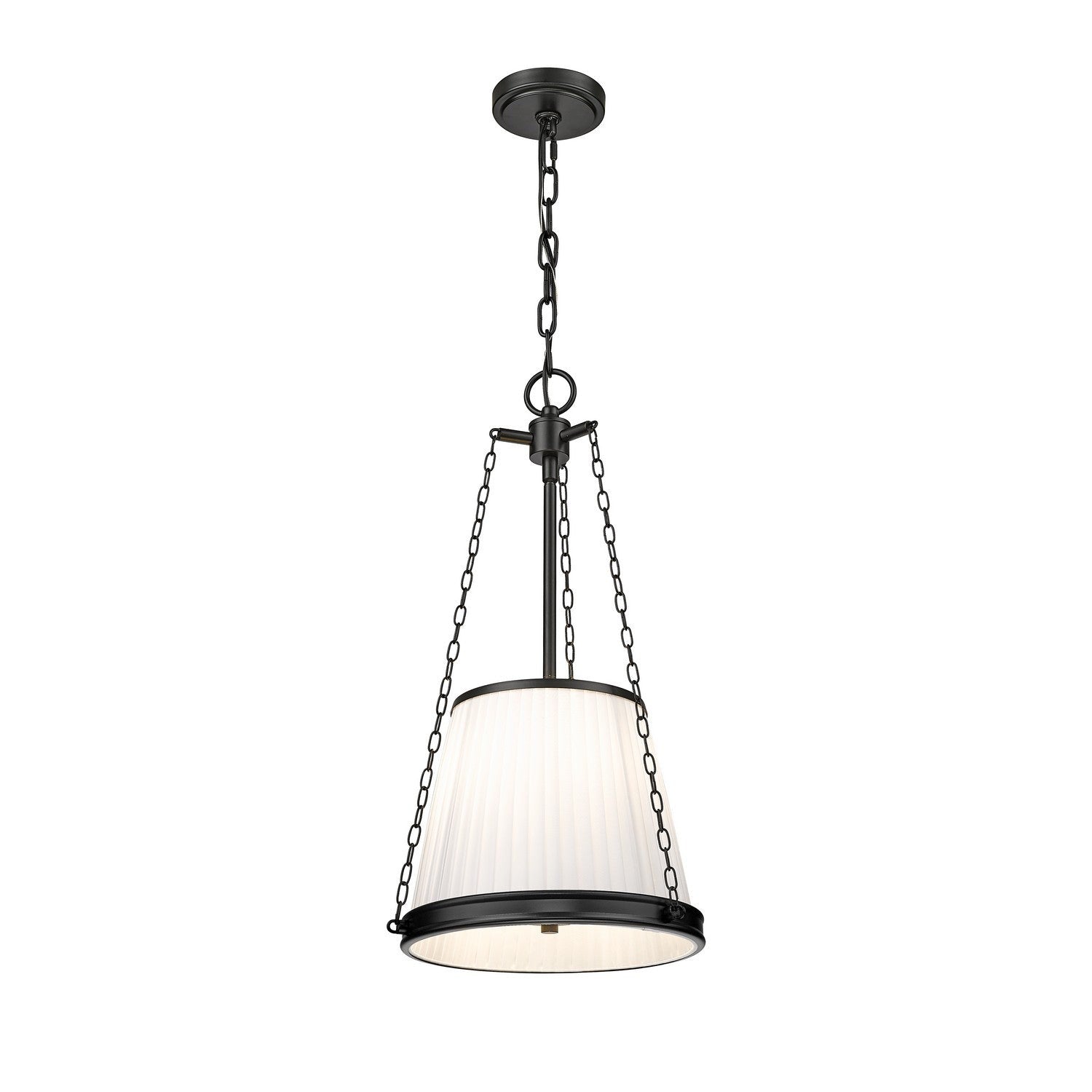 Z-Lite - 1954P12-MB - Four Light Pendant - Madeline - Matte Black