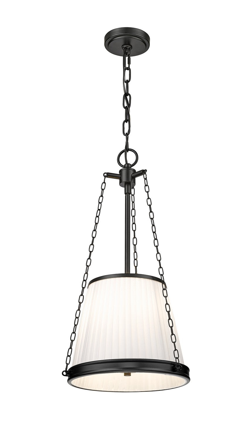 Z-Lite - 1954P12-MB - Four Light Pendant - Madeline - Matte Black