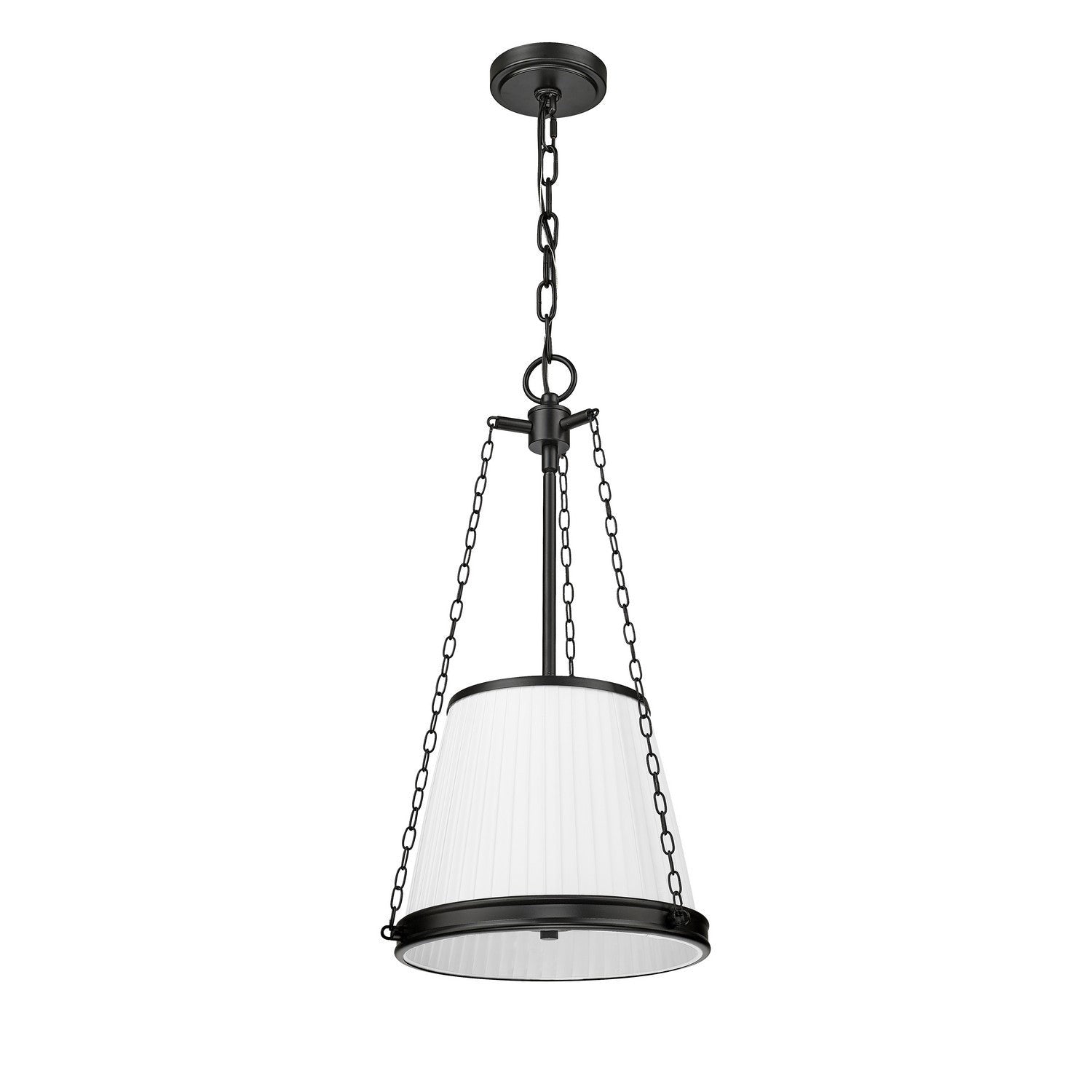 Z-Lite - 1954P12-MB - Four Light Pendant - Madeline - Matte Black