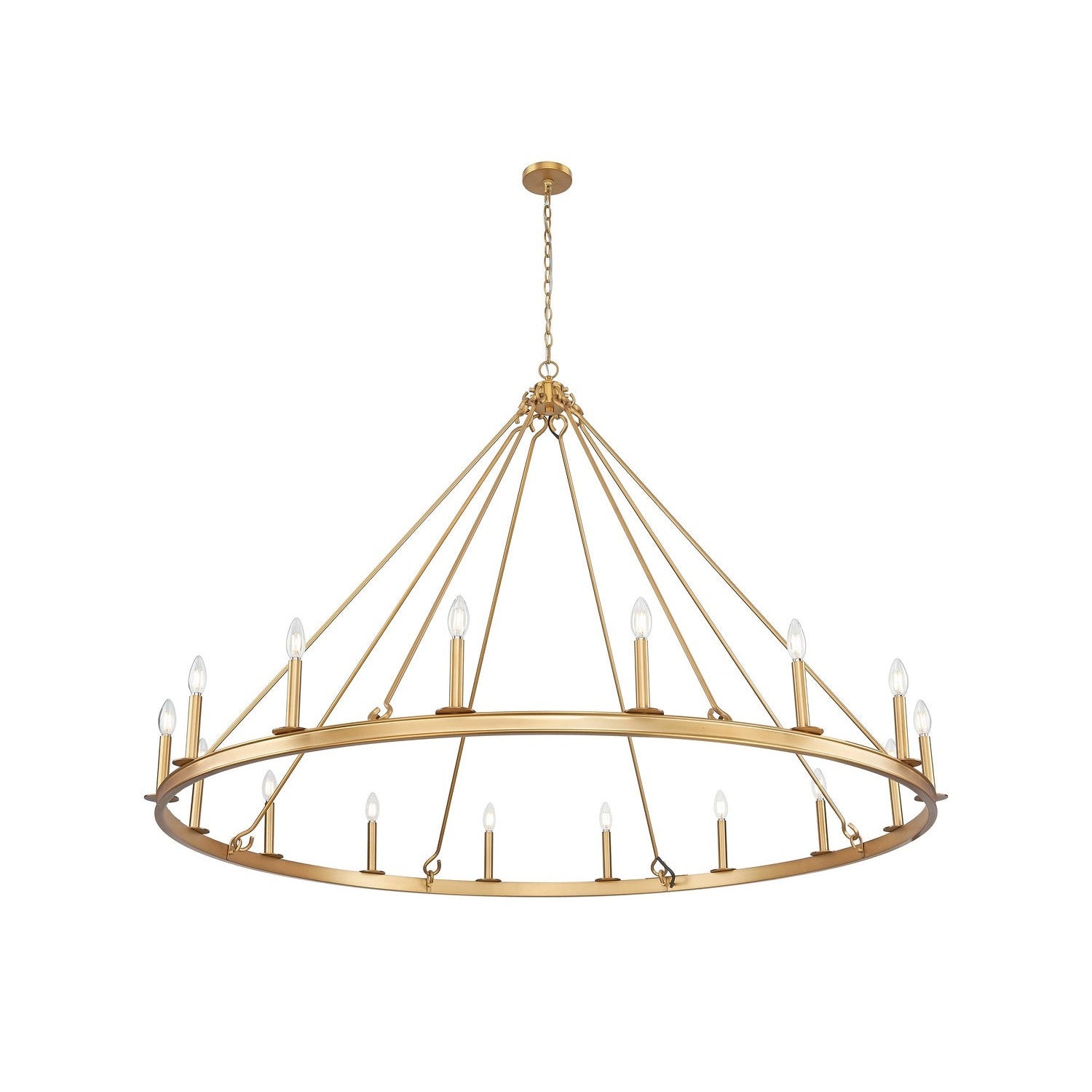 Z-Lite - 482R-16RB - 16 Light Chandelier - Barclay - Rubbed Brass