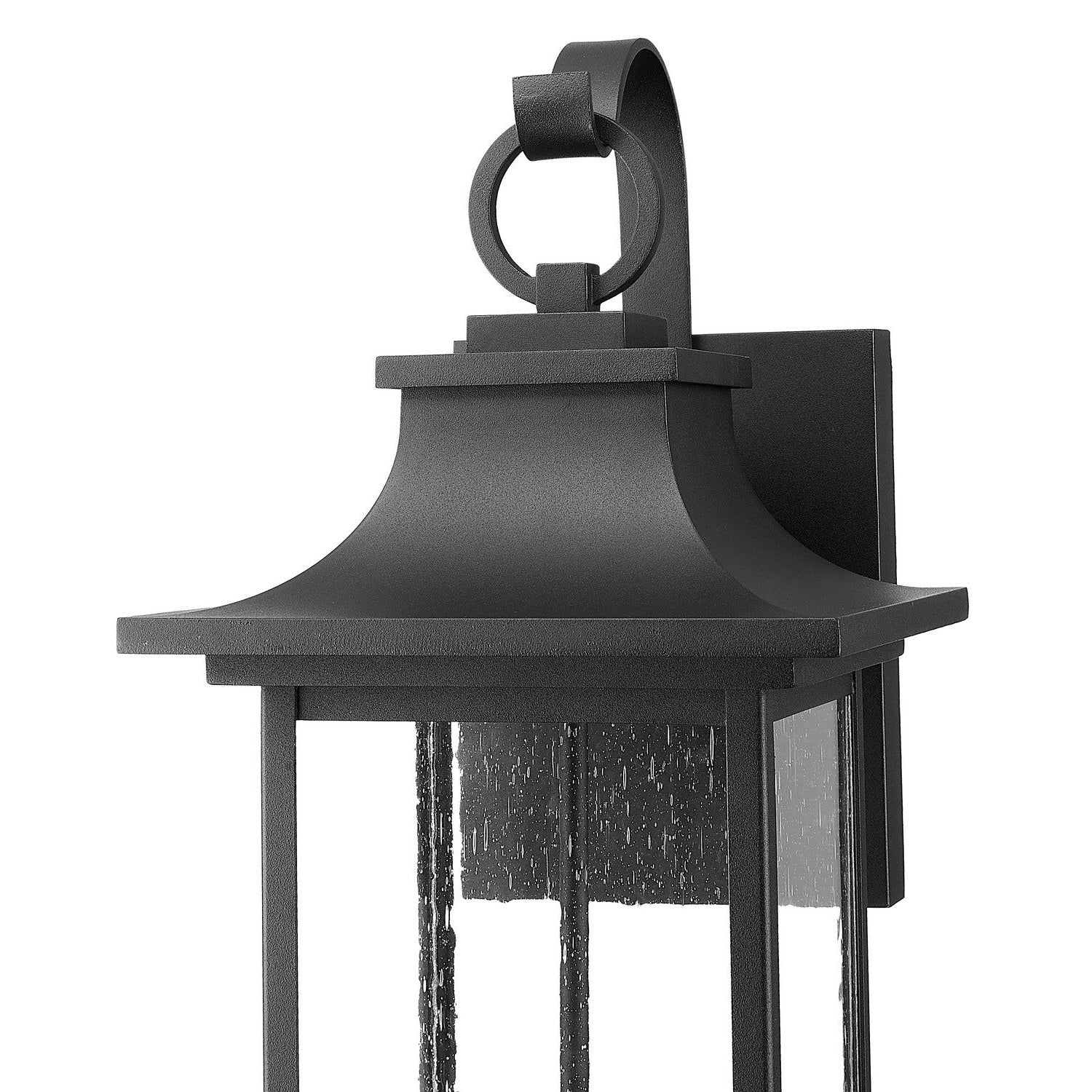 Z-Lite - 5017B-BK - Four Light Outdoor Wall Light - Tiberius - Black