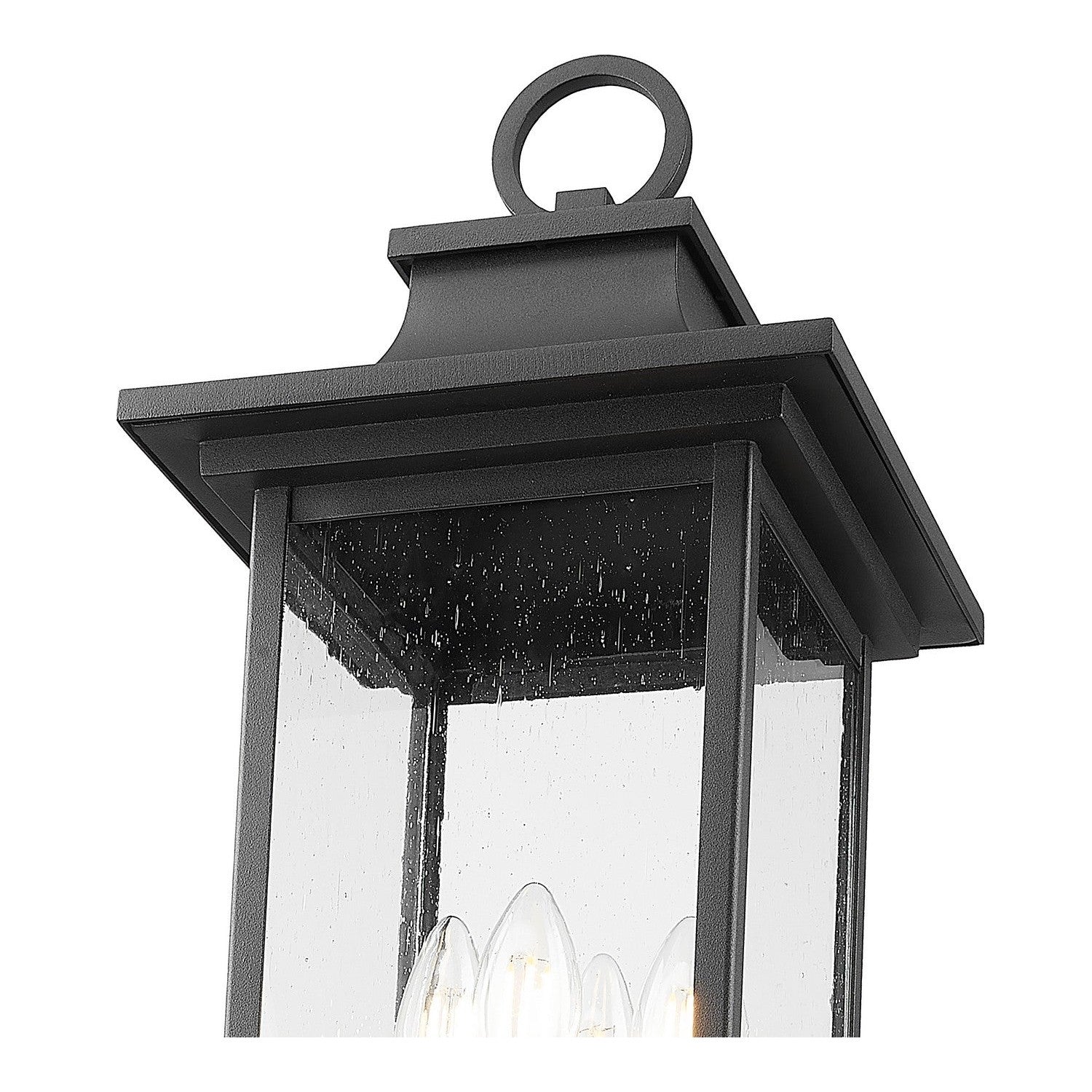 Z-Lite - 5017PHBR-564P-BK - Four Light Outdoor Post Mounted Fixture - Tiberius - Black