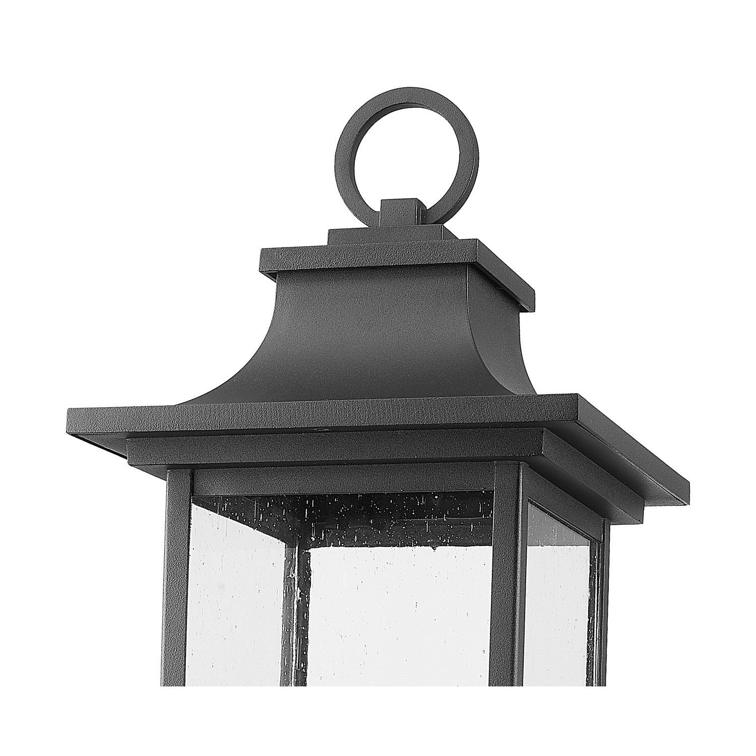 Z-Lite - 5017PHBR-BK - Four Light Outdoor Post Mount Fixture - Tiberius - Black