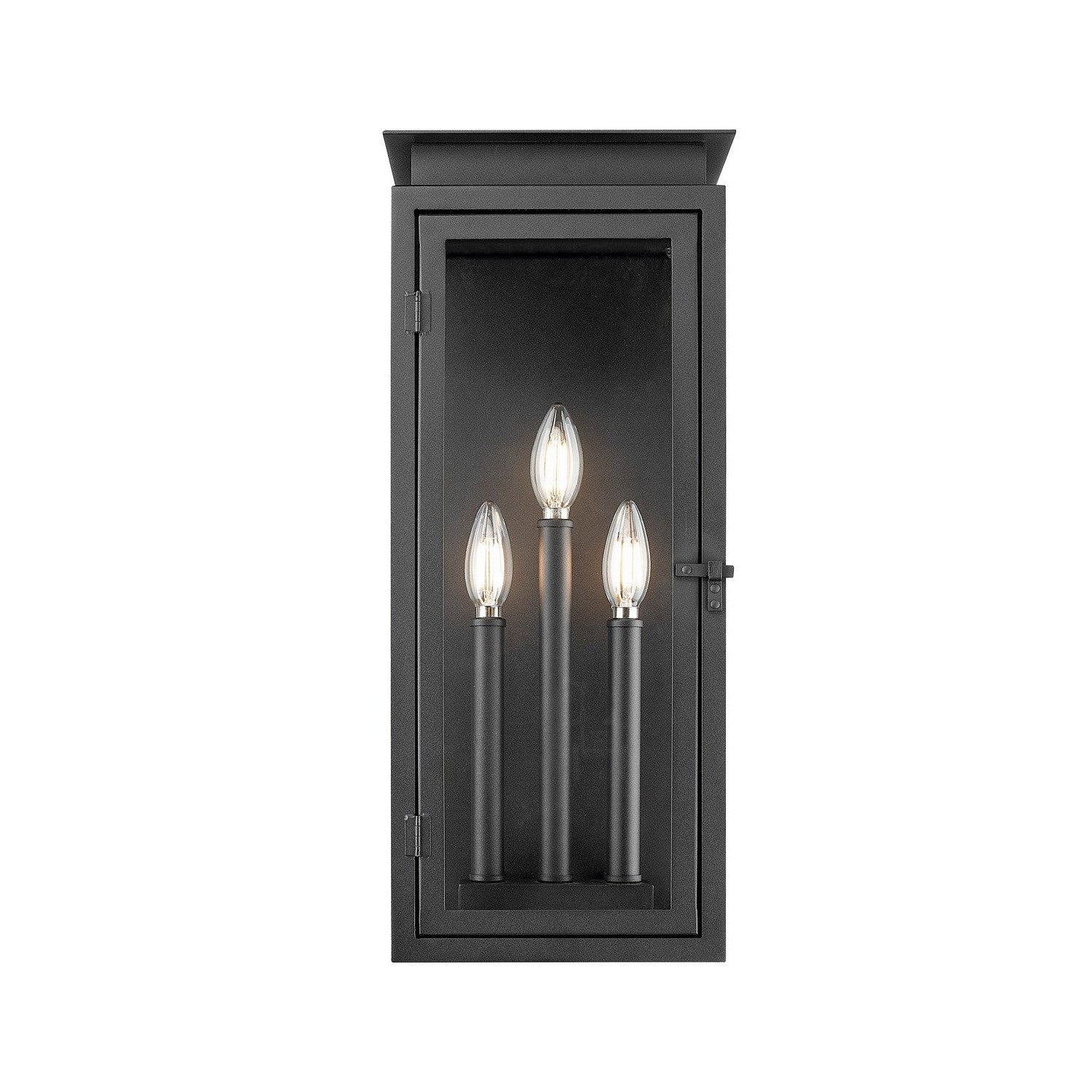 Z-Lite - 5018M-BK - Three Light Outdoor Wall Light - Nova - Black