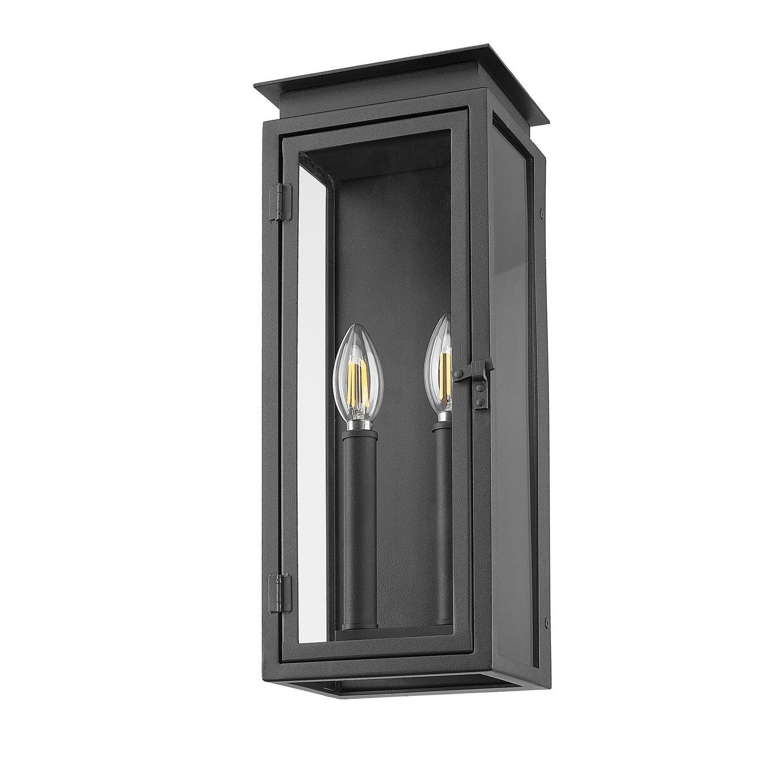 Z-Lite - 5018S-BK - Two Light Outdoor Wall Sconce - Nova - Black