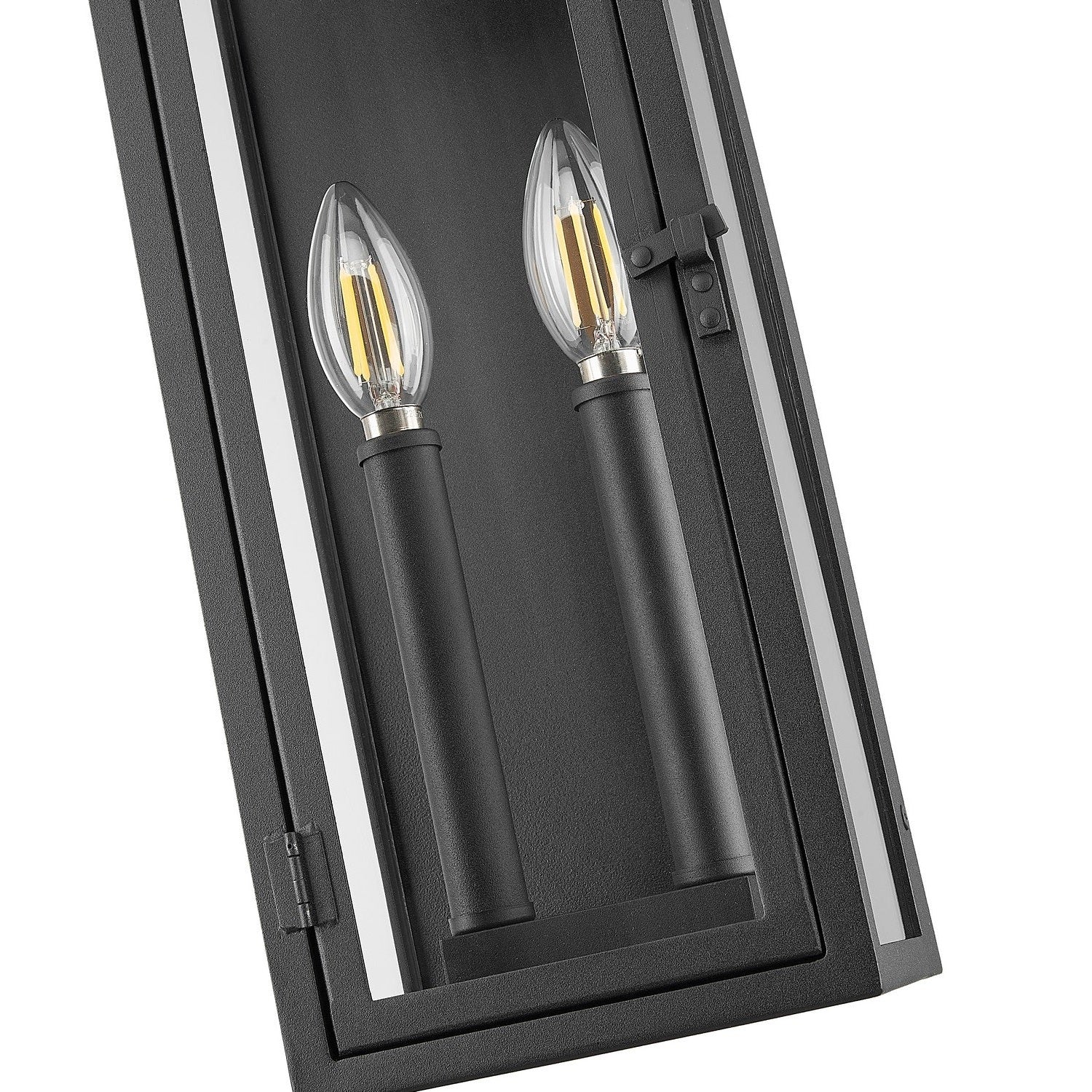 Z-Lite - 5018S-BK - Two Light Outdoor Wall Sconce - Nova - Black