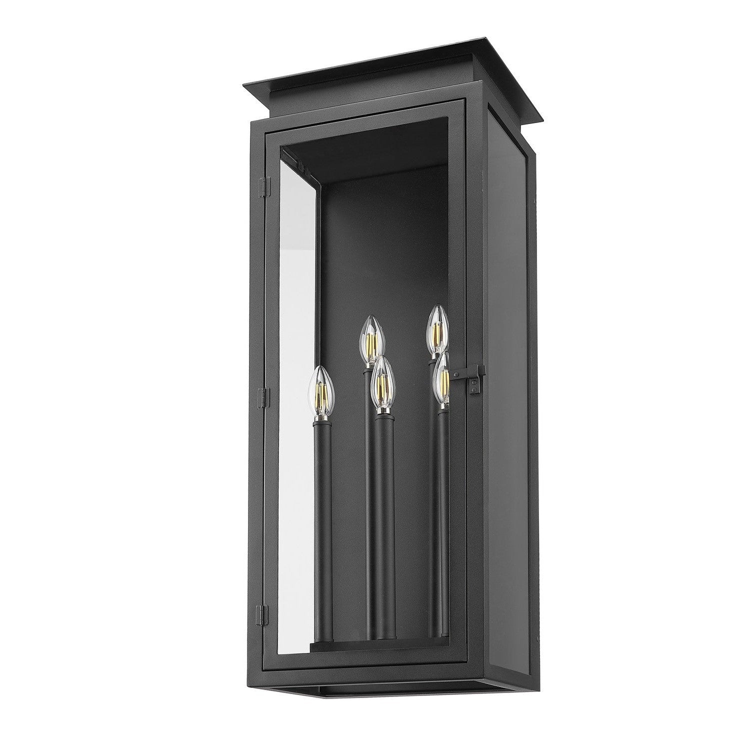 Z-Lite - 5018XL-BK - Five Light Outdoor Wall Light - Nova - Black