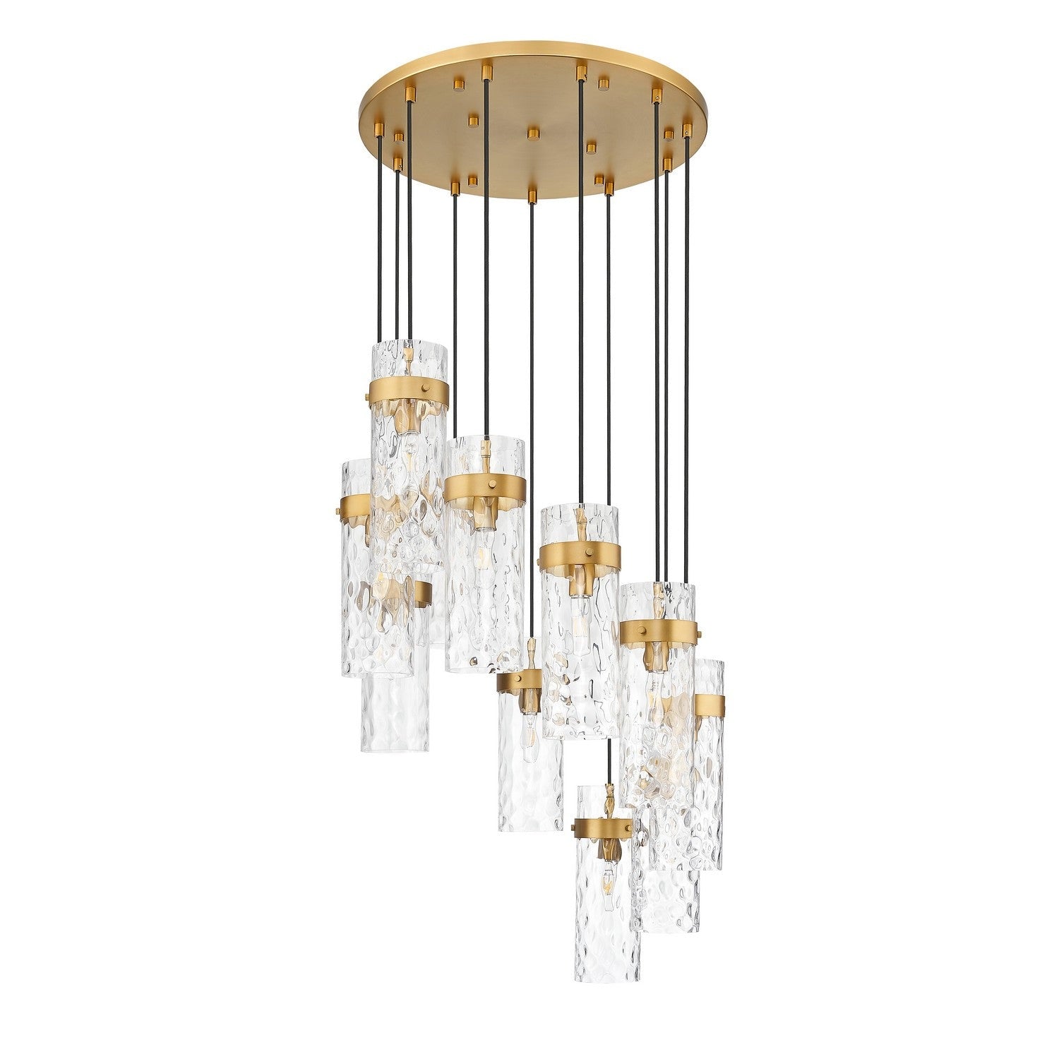 Z-Lite - 7002P5-11R-RB - 11 Light Chandelier - Fontaine - Rubbed Brass