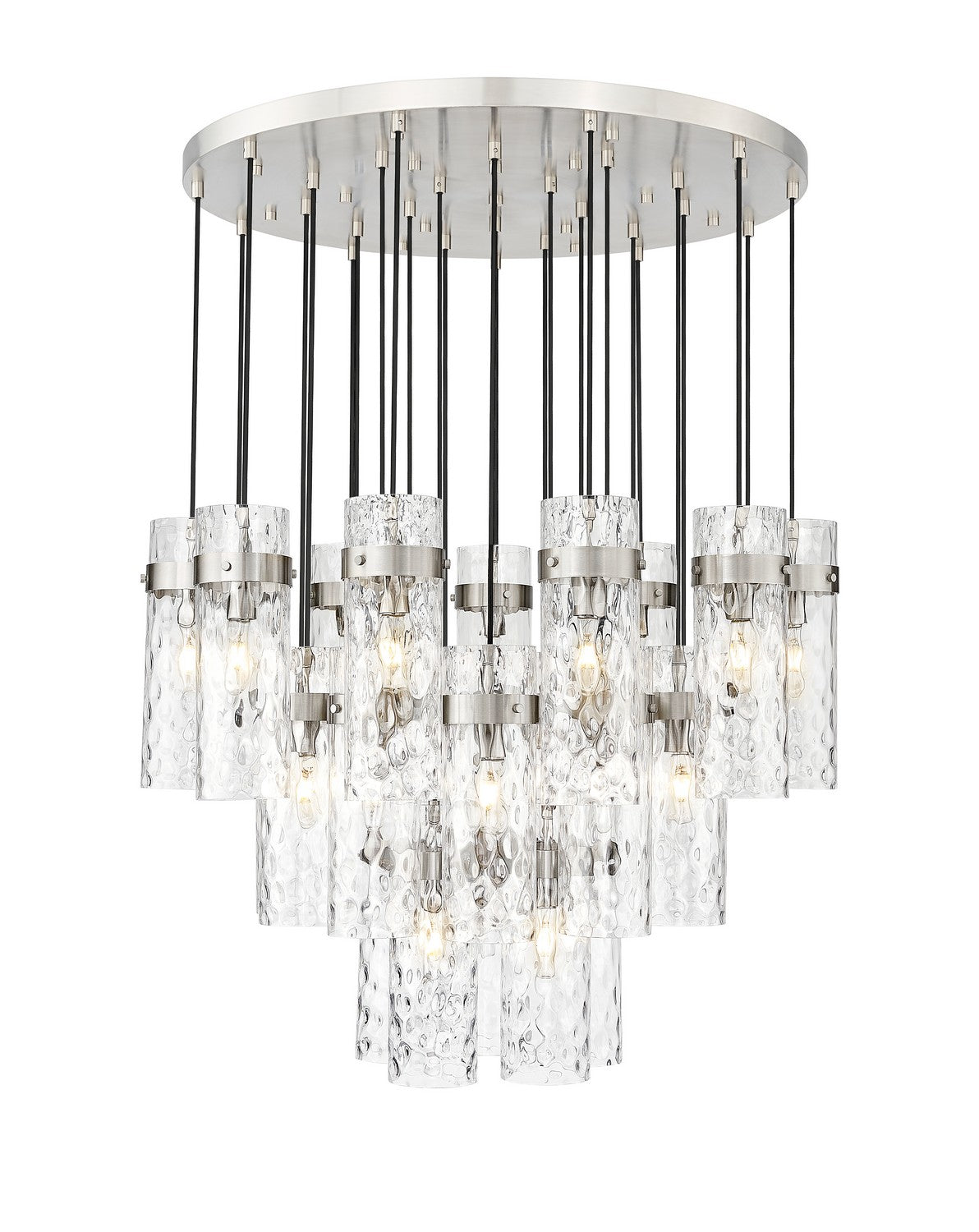 Z-Lite - 7002P5-27R-BN - 27 Light Chandelier - Fontaine - Brushed Nickel