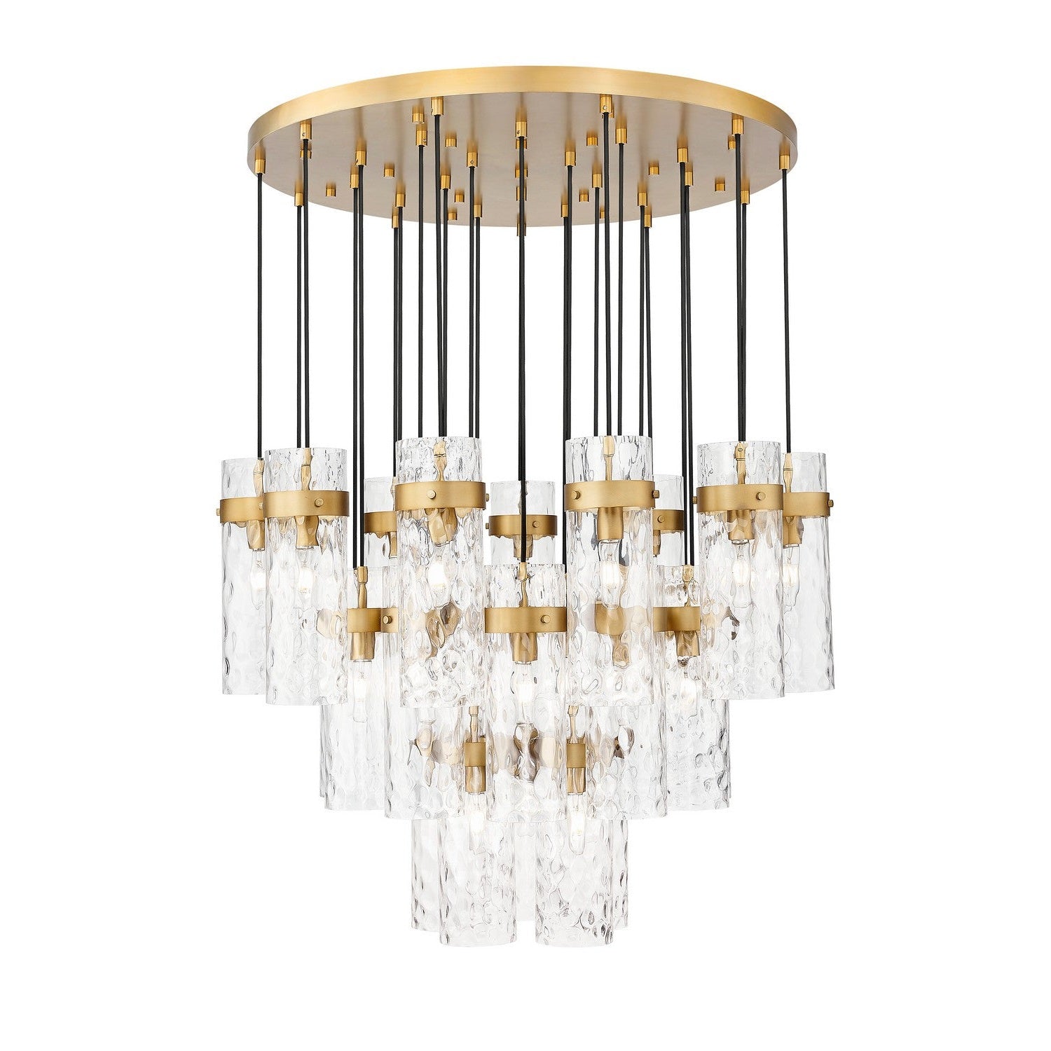 Z-Lite - 7002P5-27R-RB - 27 Light Chandelier - Fontaine - Rubbed Brass