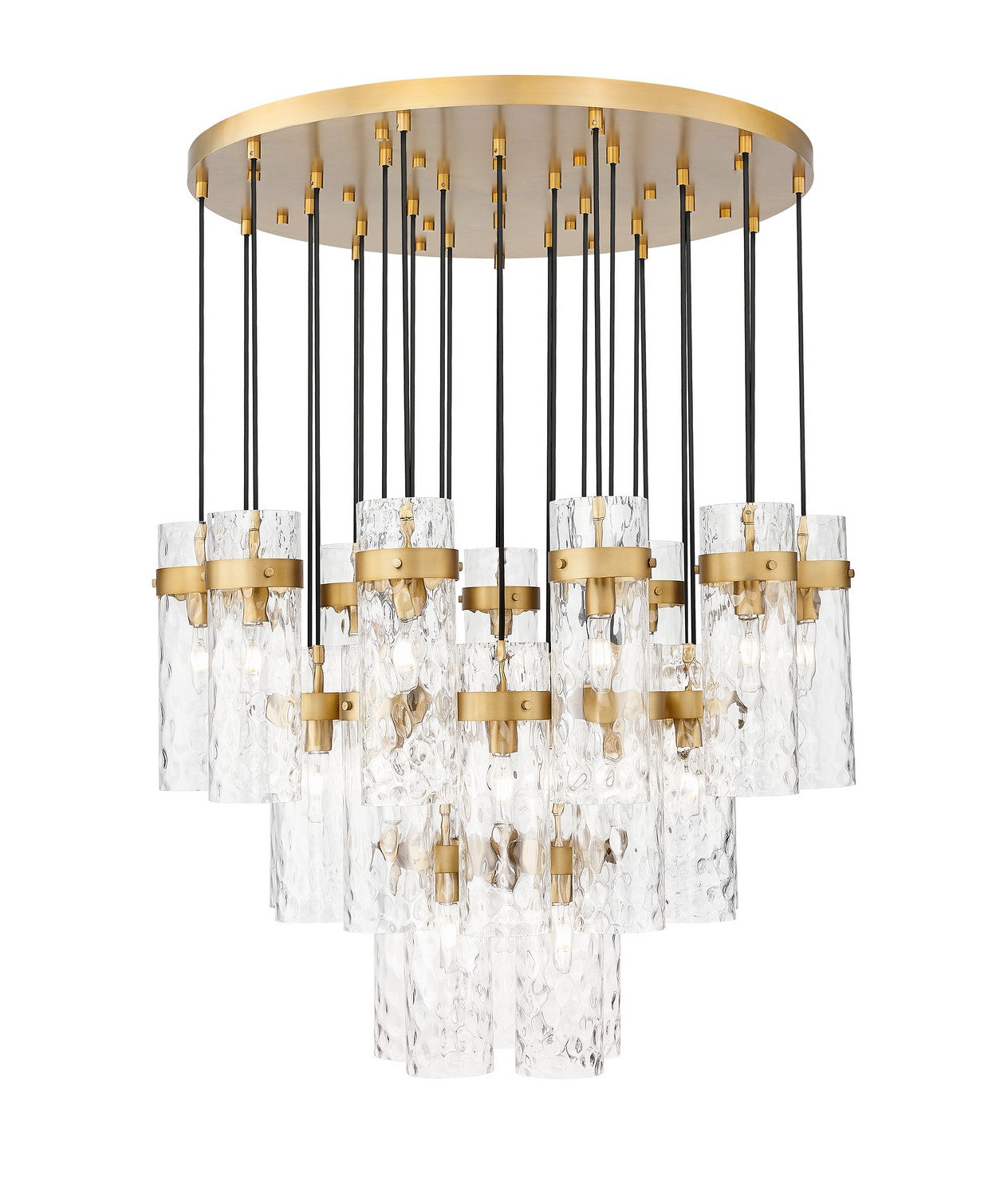 Z-Lite - 7002P5-27R-RB - 27 Light Chandelier - Fontaine - Rubbed Brass