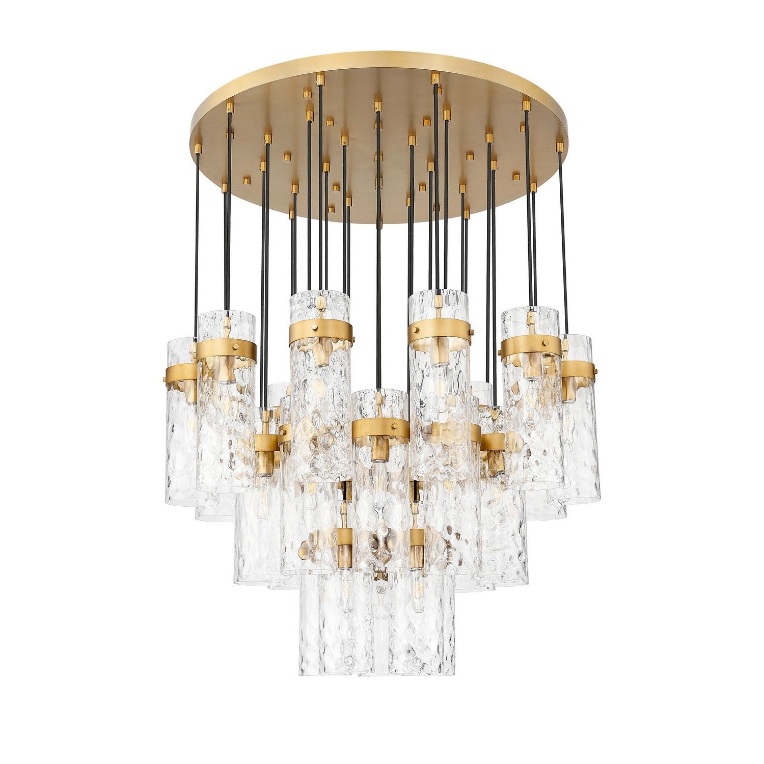 Z-Lite - 7002P5-27R-RB - 27 Light Chandelier - Fontaine - Rubbed Brass