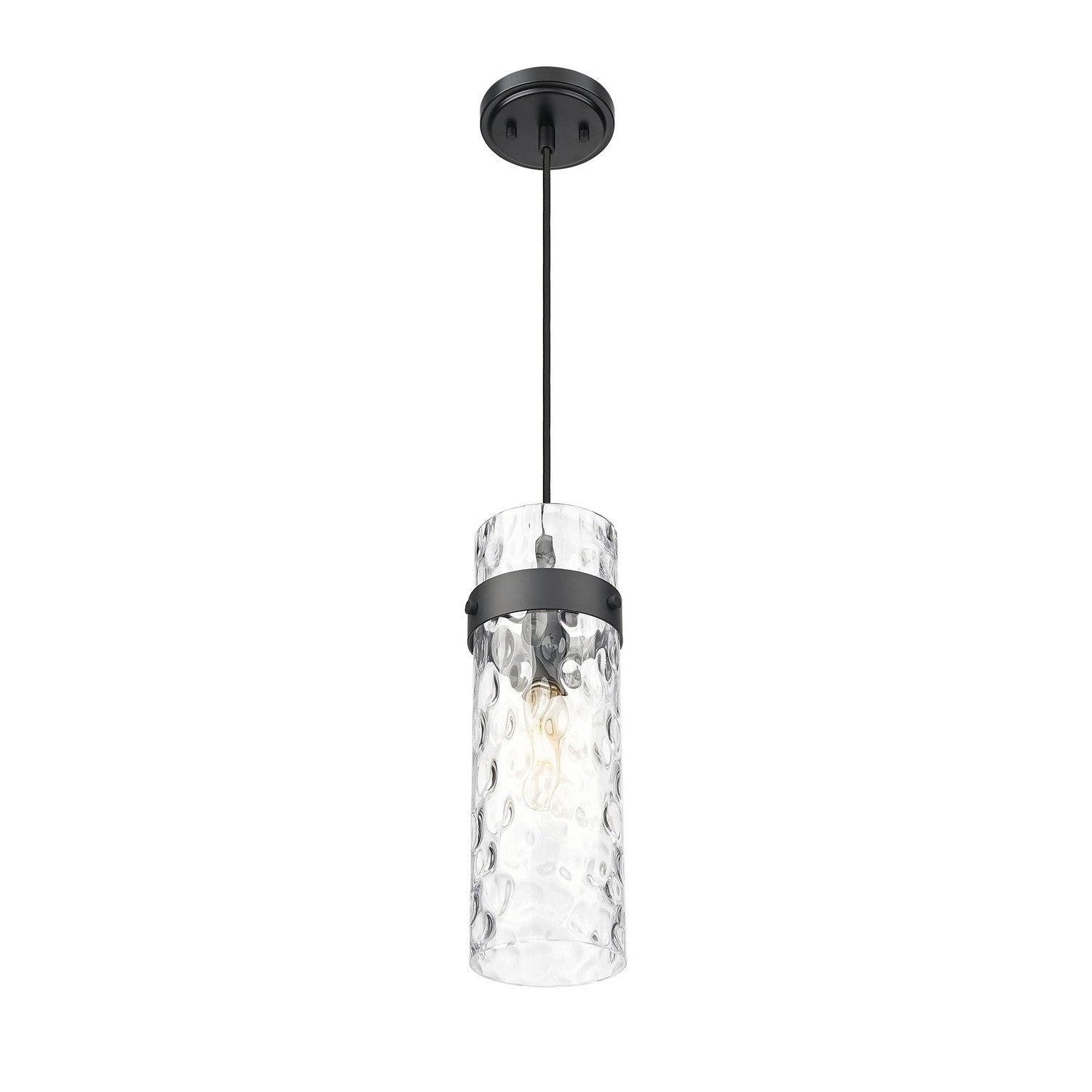 Z-Lite - 7002P5-MB - One Light Pendant - Fontaine - Matte Black