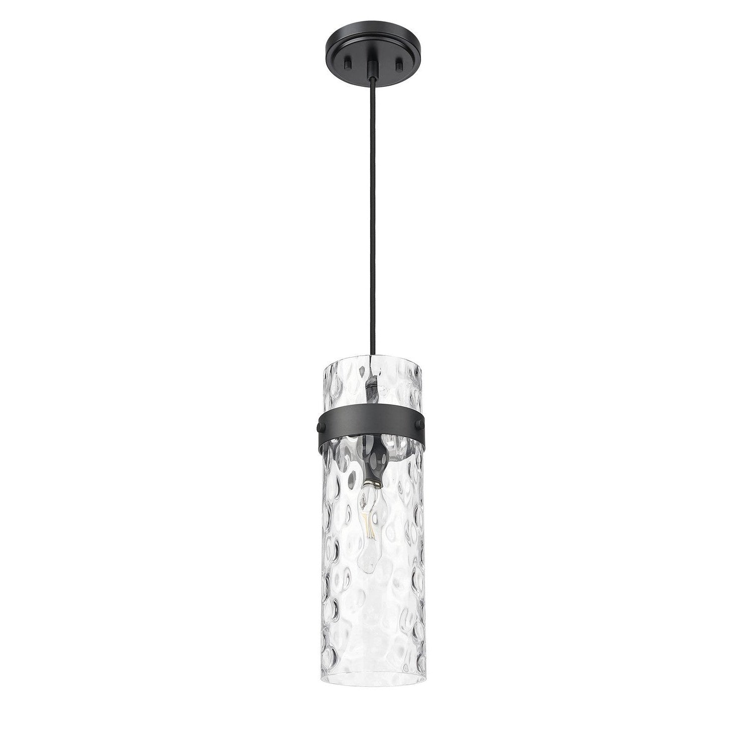 Z-Lite - 7002P5-MB - One Light Pendant - Fontaine - Matte Black