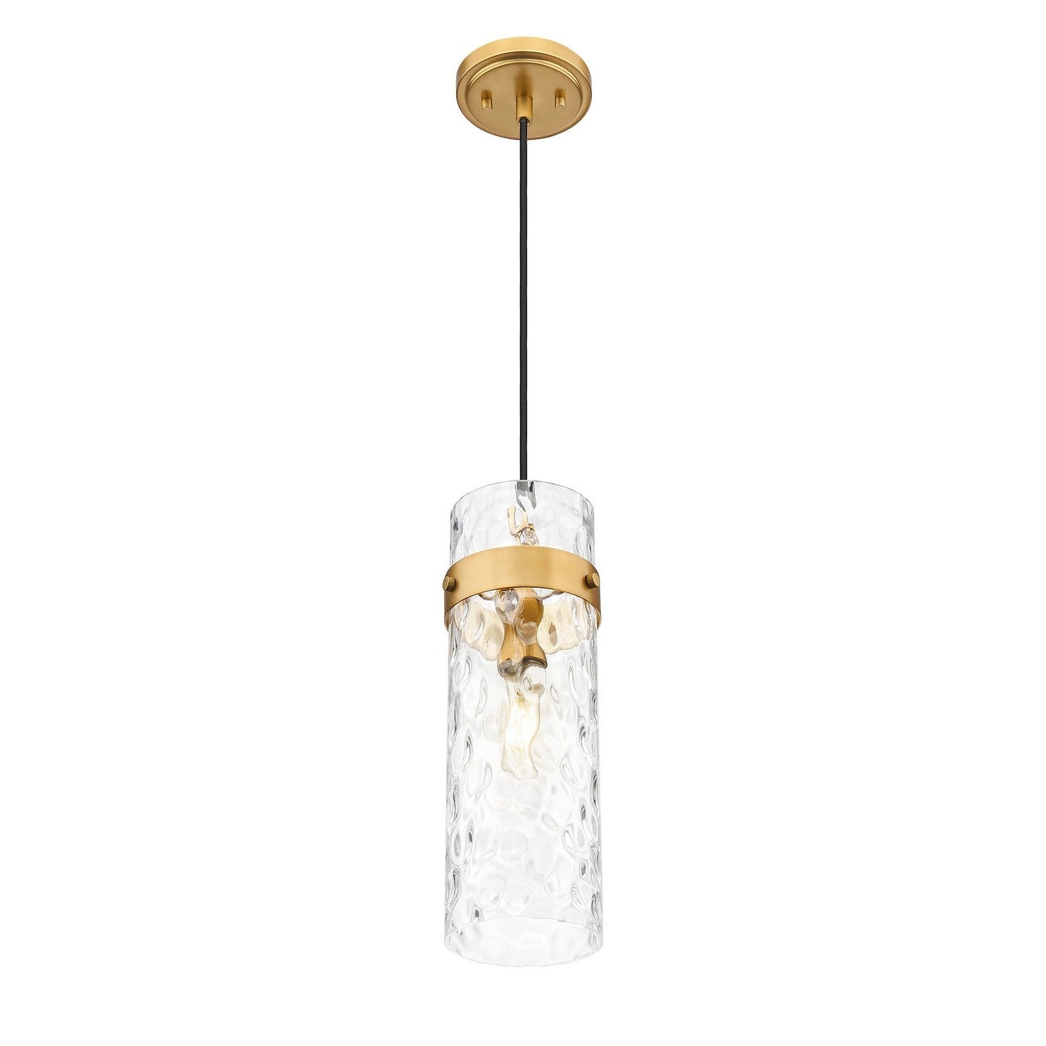 Z-Lite - 7002P5-RB - One Light Pendant - Fontaine - Rubbed Brass