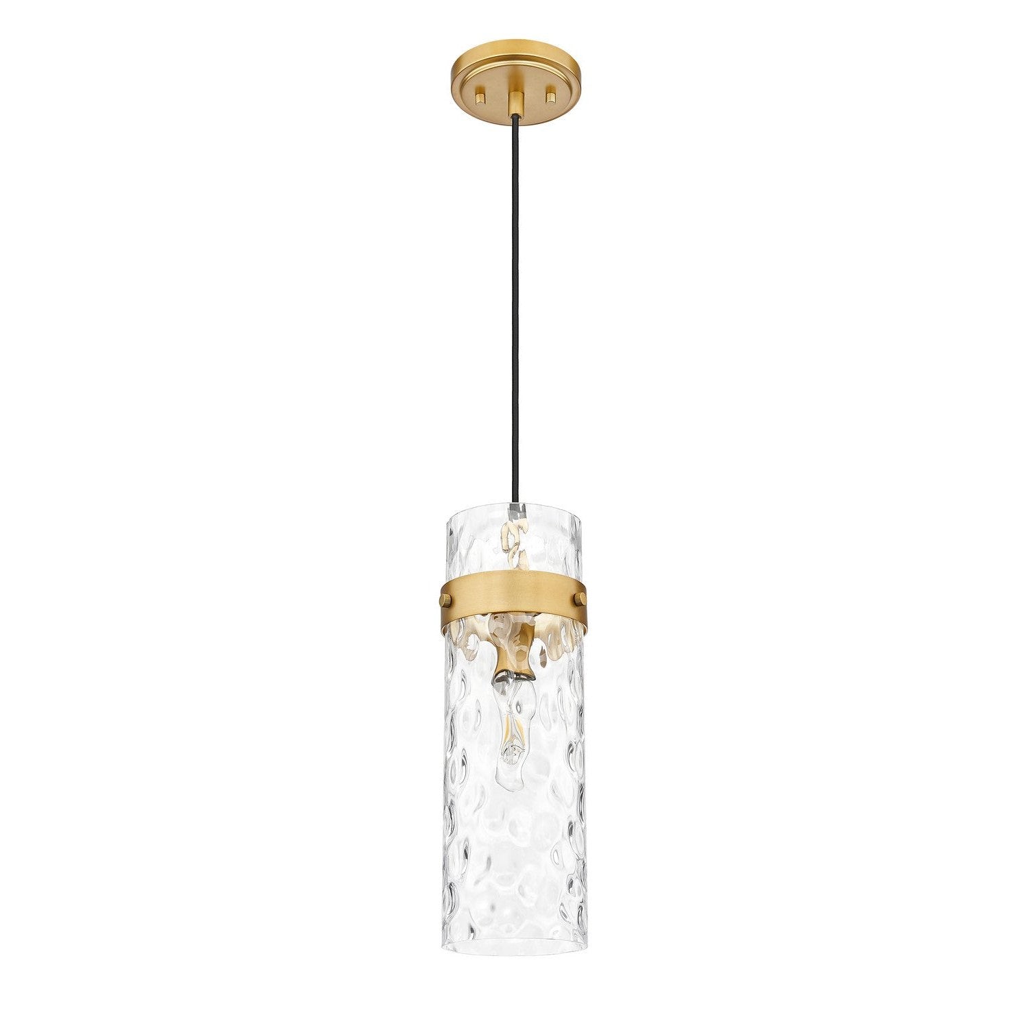 Z-Lite - 7002P5-RB - One Light Pendant - Fontaine - Rubbed Brass