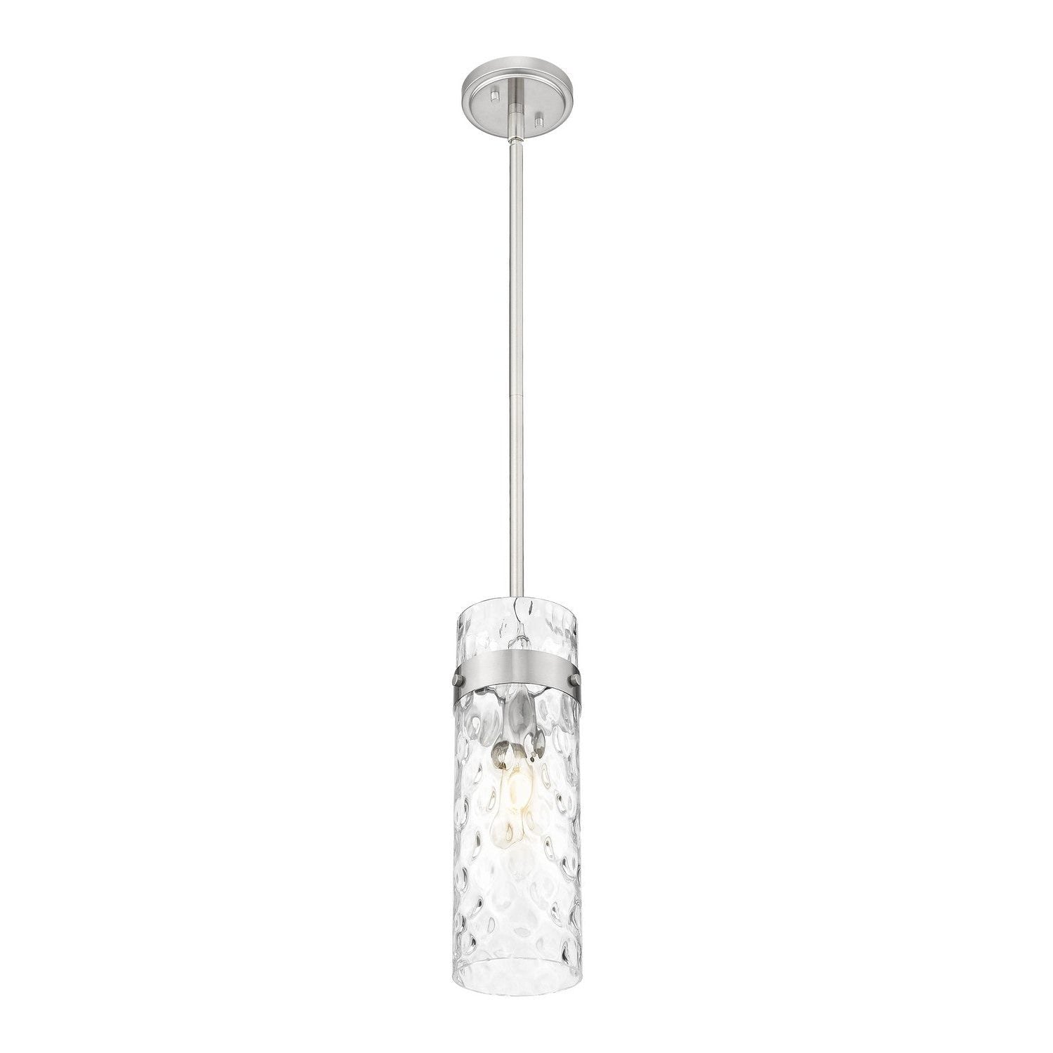 Z-Lite - 7002P5-ROD-BN - One Light Pendant - Fontaine - Brushed Nickel
