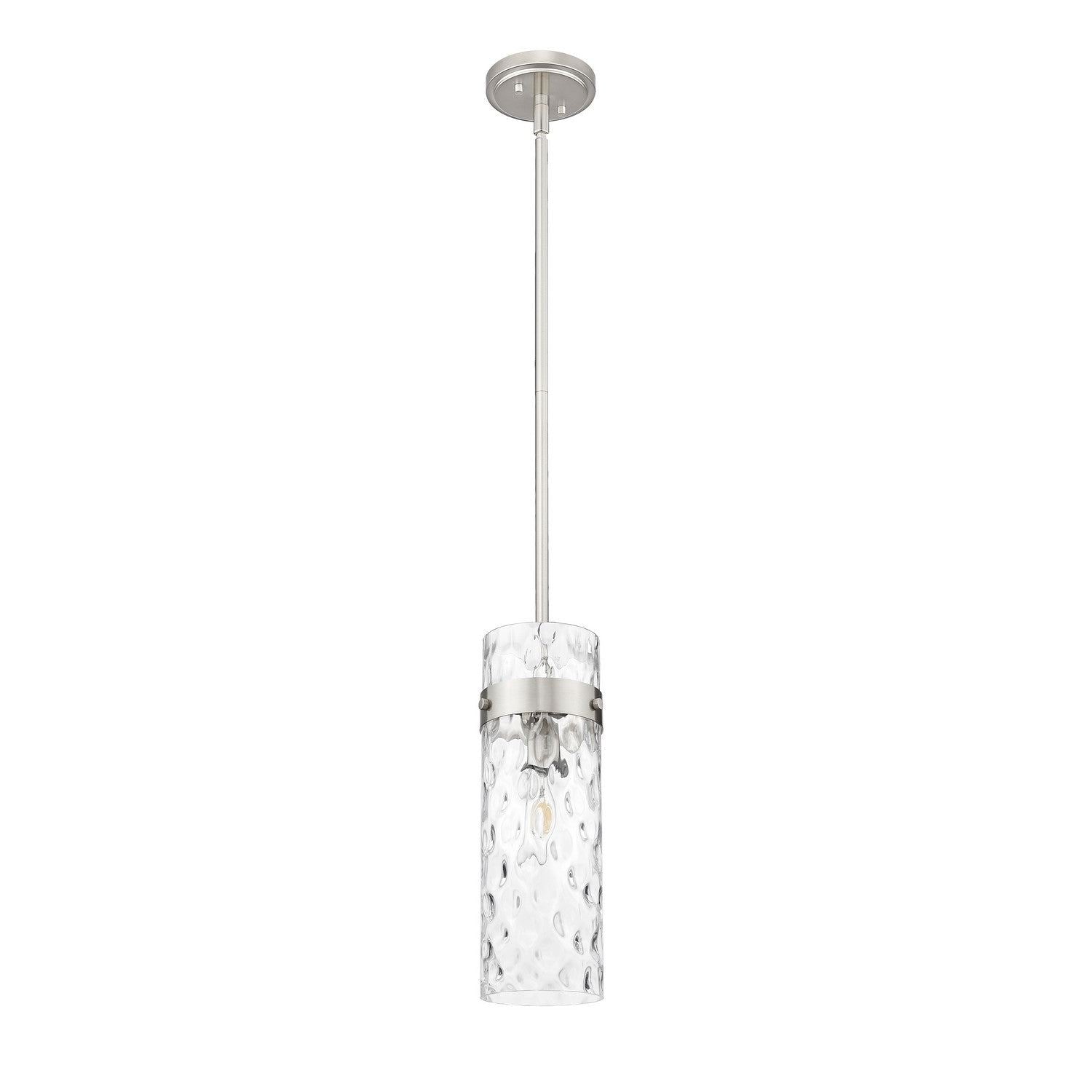 Z-Lite - 7002P5-ROD-BN - One Light Pendant - Fontaine - Brushed Nickel