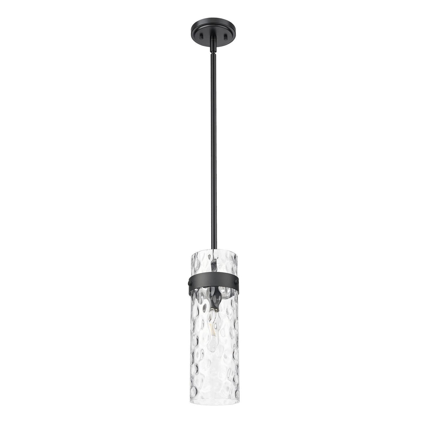 Z-Lite - 7002P5-ROD-MB - One Light Pendant - Fontaine - Matte Black