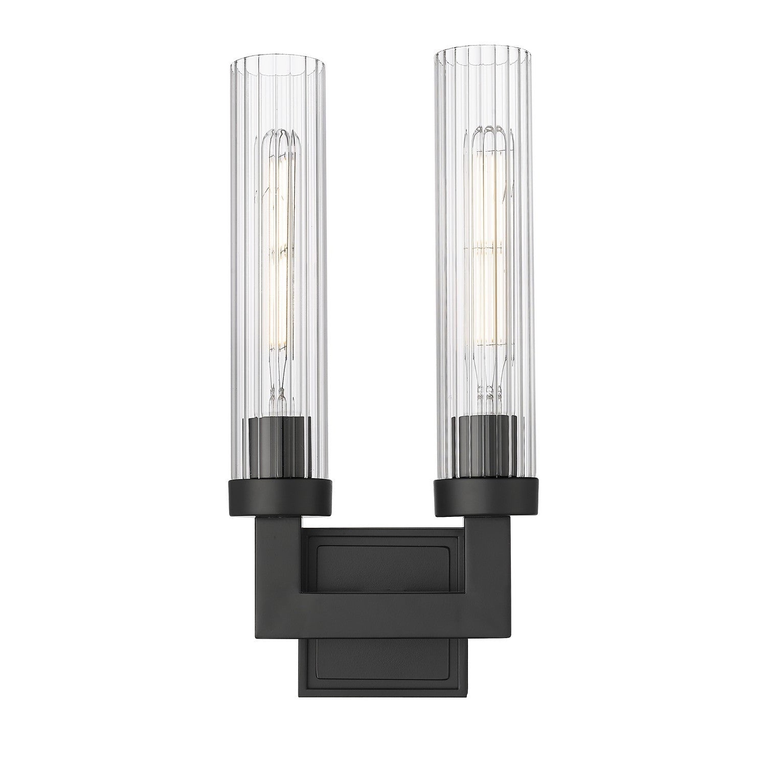 Z-Lite - 740-2S-MB - Two Light Wall Sconce - Beau - Matte Black