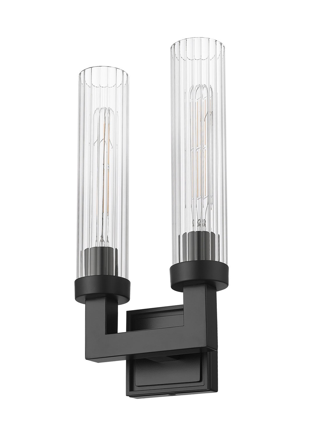 Z-Lite - 740-2S-MB - Two Light Wall Sconce - Beau - Matte Black
