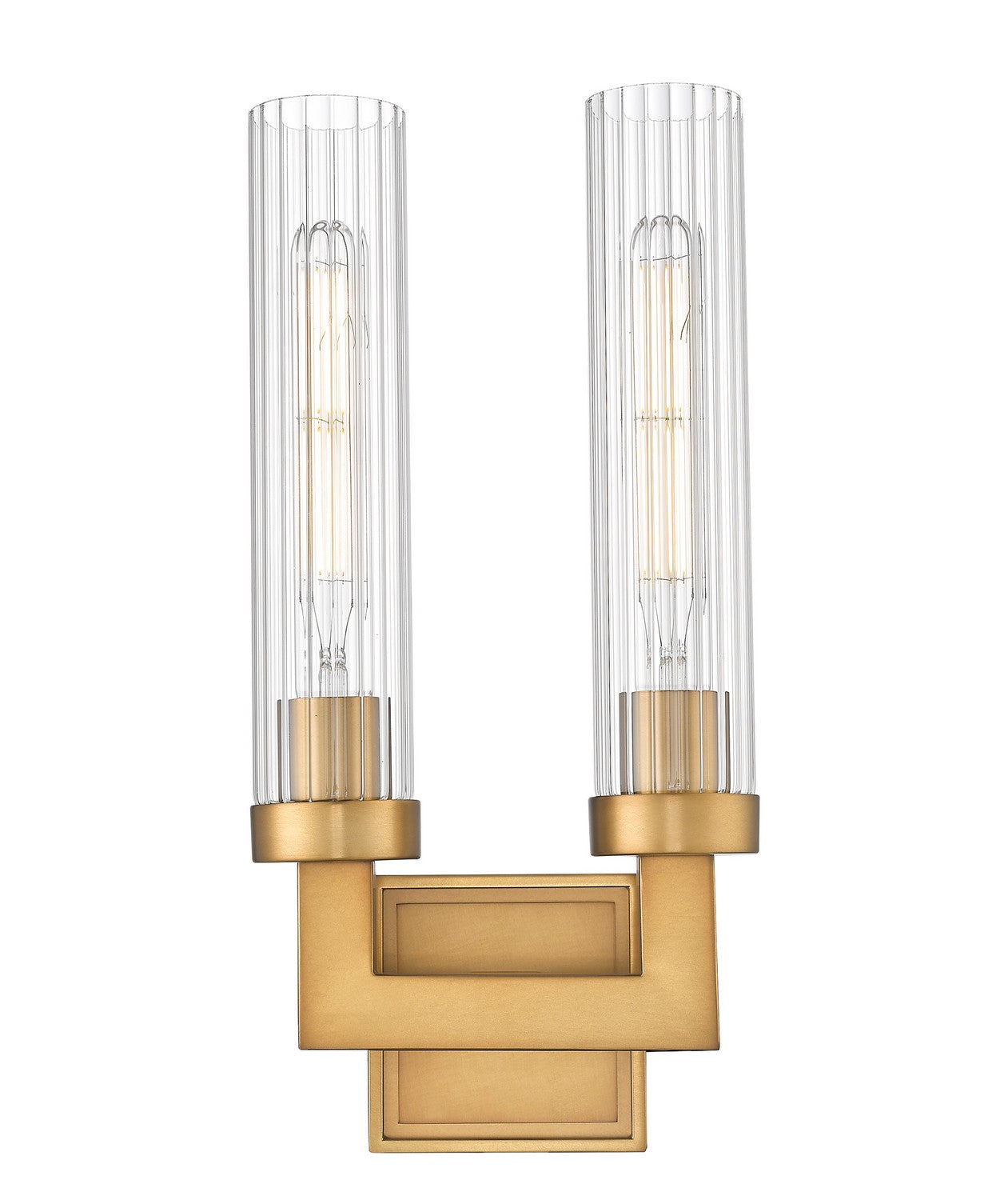 Z-Lite - 740-2S-RB - Two Light Wall Sconce - Beau - Rubbed Brass