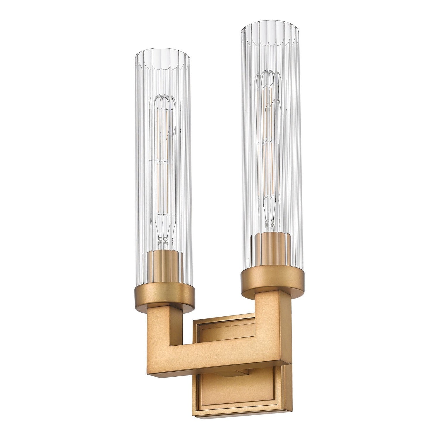 Z-Lite - 740-2S-RB - Two Light Wall Sconce - Beau - Rubbed Brass