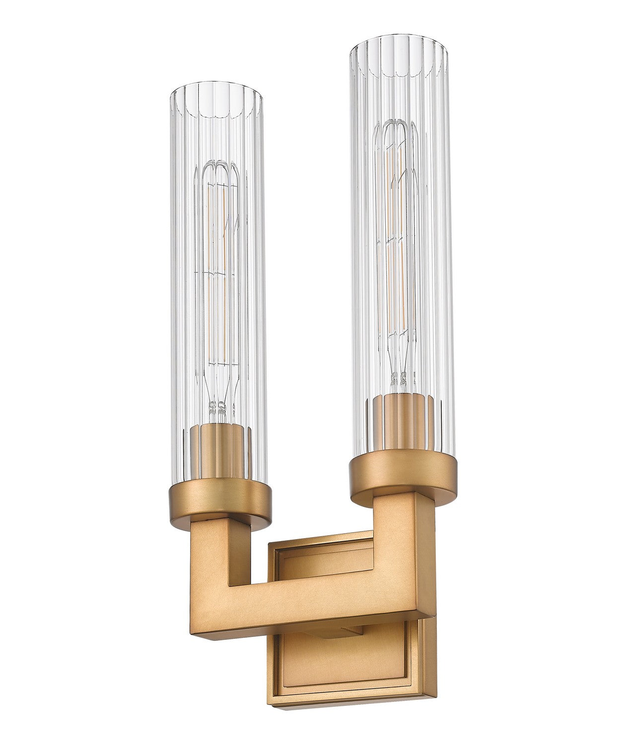 Z-Lite - 740-2S-RB - Two Light Wall Sconce - Beau - Rubbed Brass
