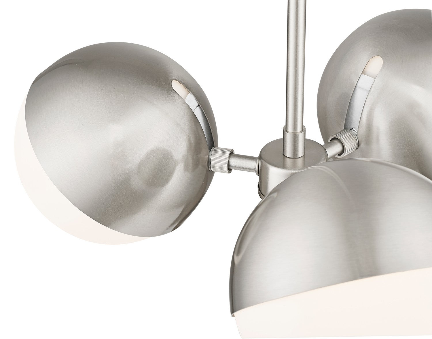 Z-Lite - 7517-3BN - Three Light Chandelier - Realm Sphere - Brushed Nickel